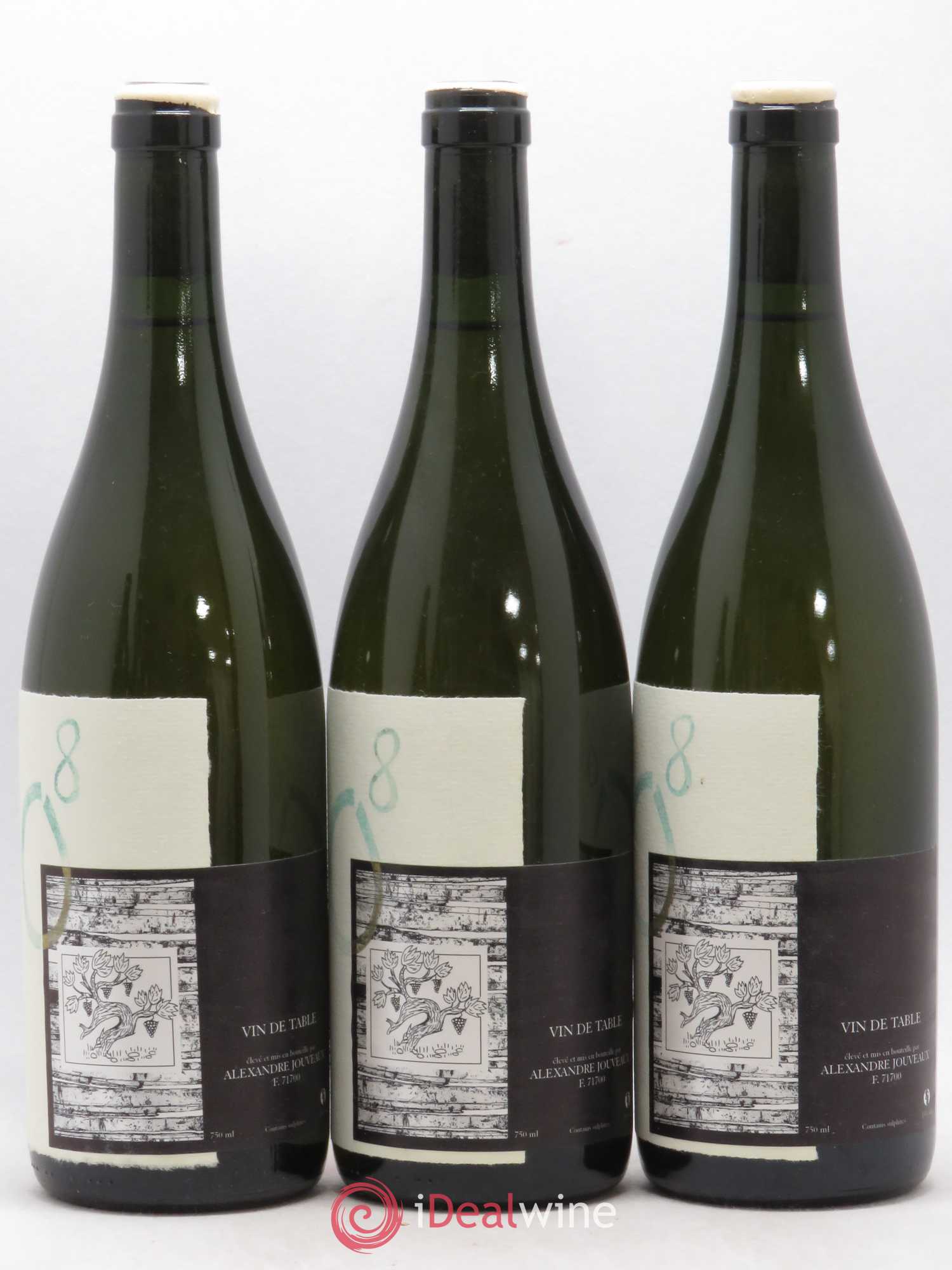 Vin de Table Alexandre Jouveaux O8 2008 - Posten von 6 Flaschen - 2