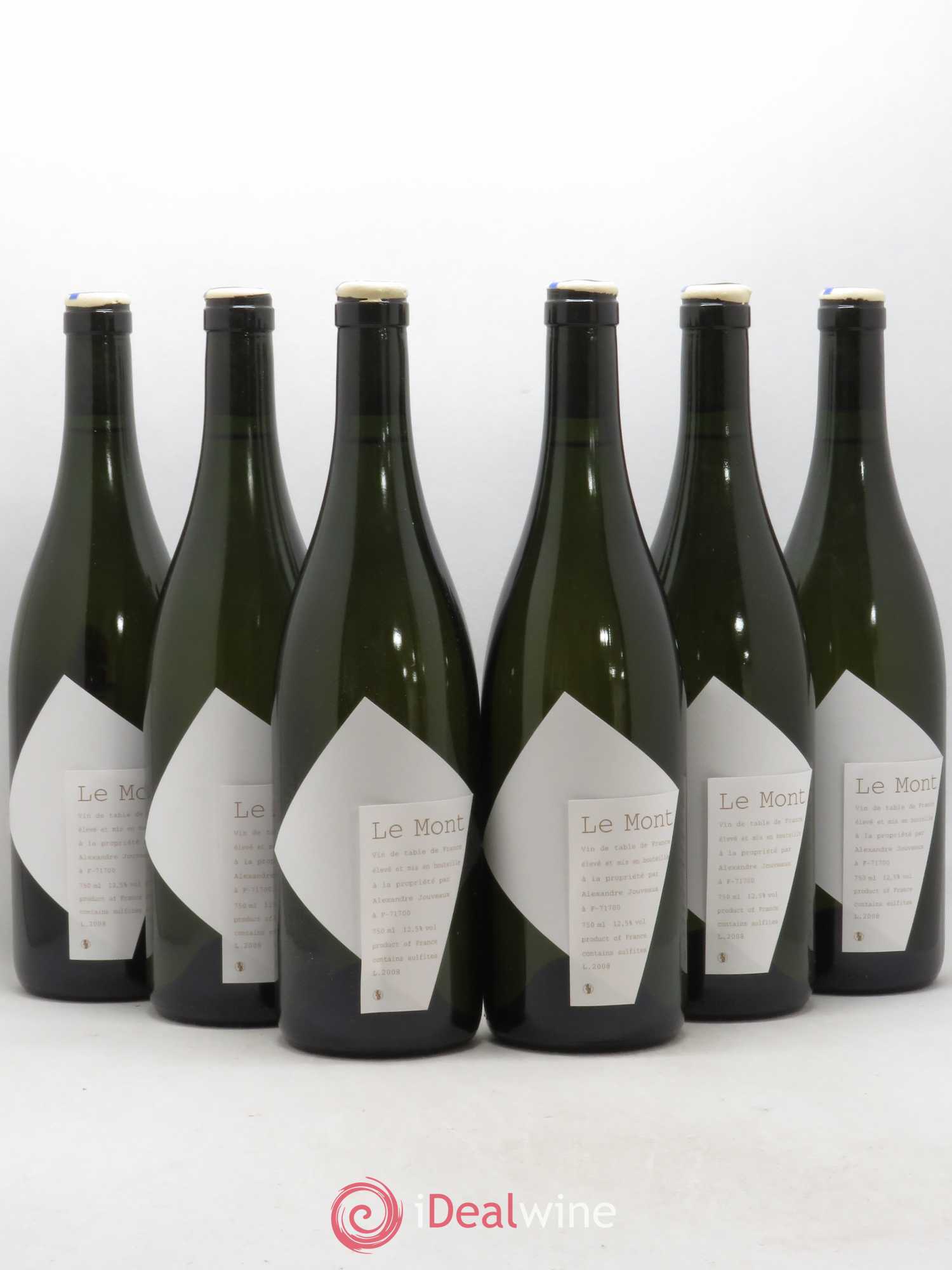 Vin de France Le Mont Alexandre Jouveaux 2008 - Lot de 6 bouteilles - 0