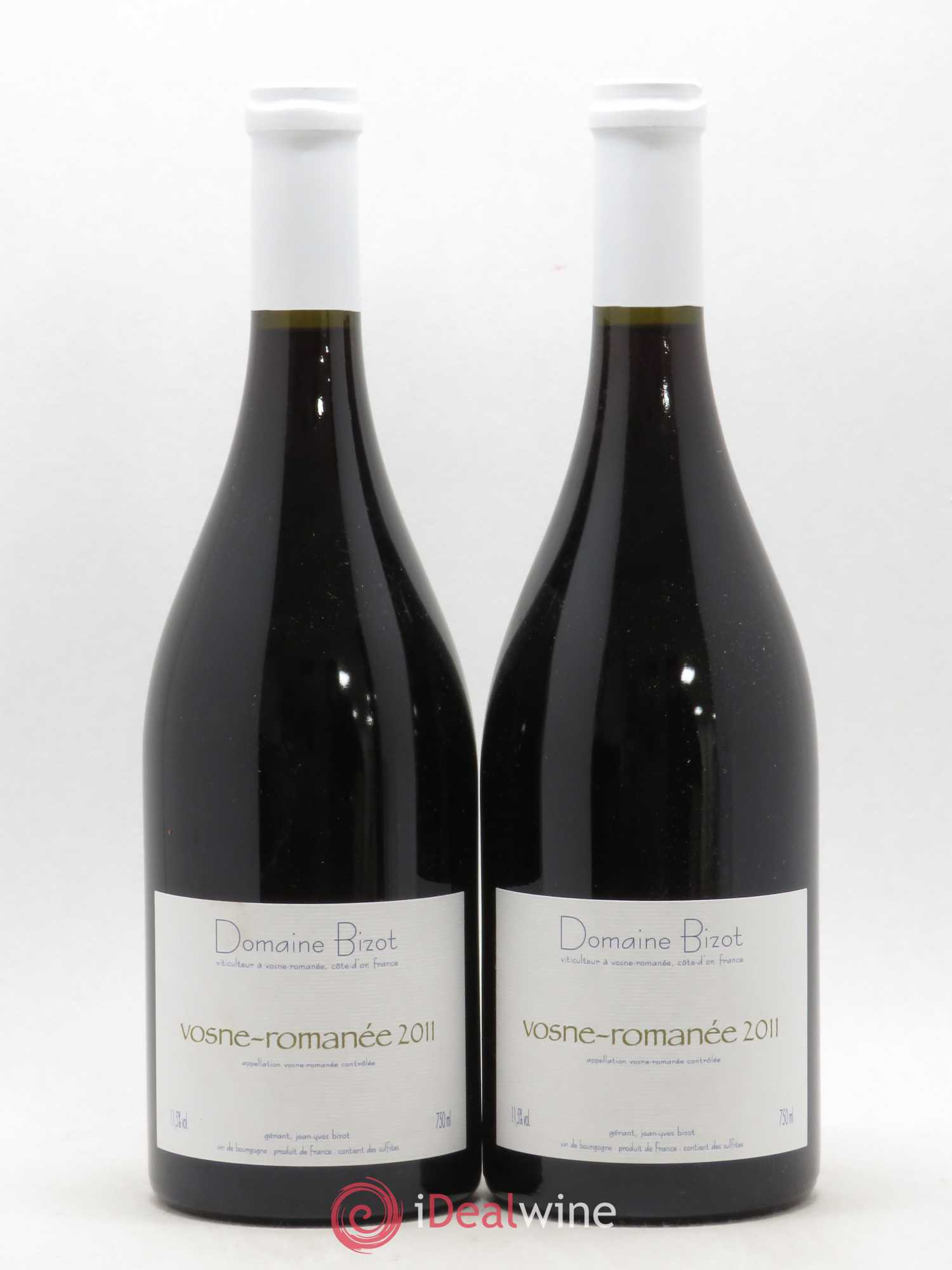 Vosne-Romanée Bizot (Domaine) 2011 - Lot de 2 bouteilles - 0