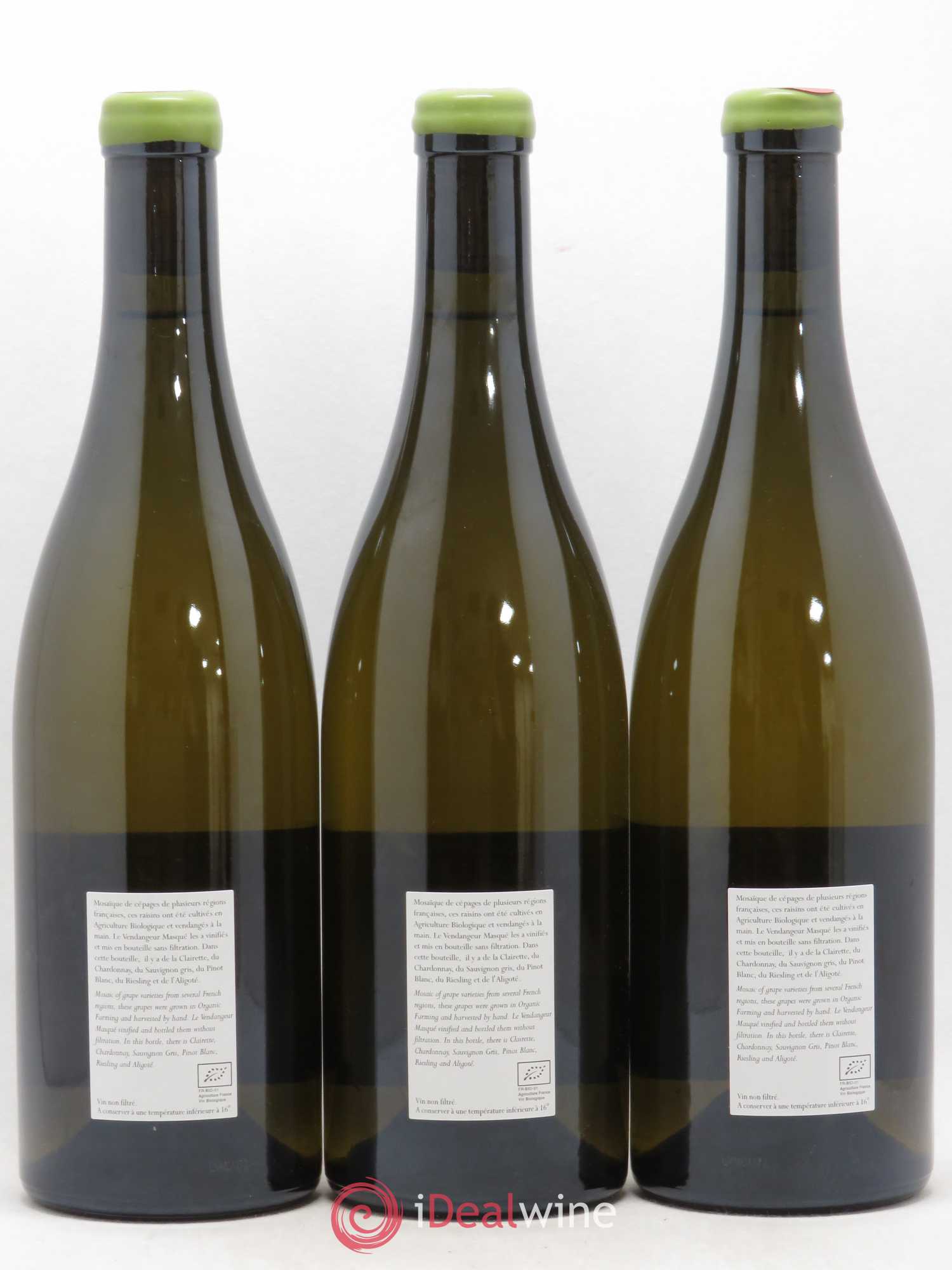 Vin de France Caravan Le Vendangeur Masqué - Lot de 3 bouteilles - 1