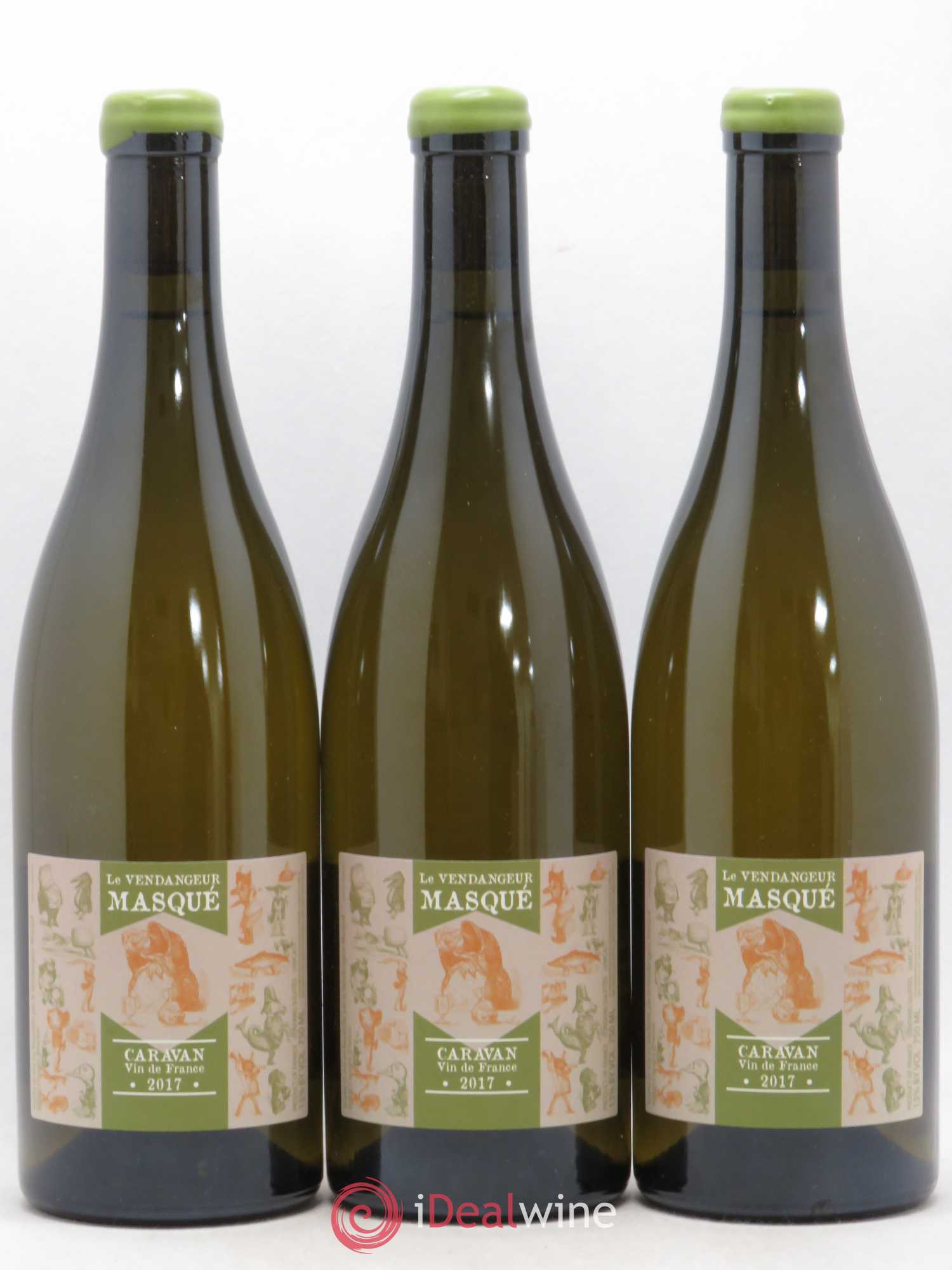 Vin de France Caravan Le Vendangeur Masqué - Lot de 3 bouteilles - 0