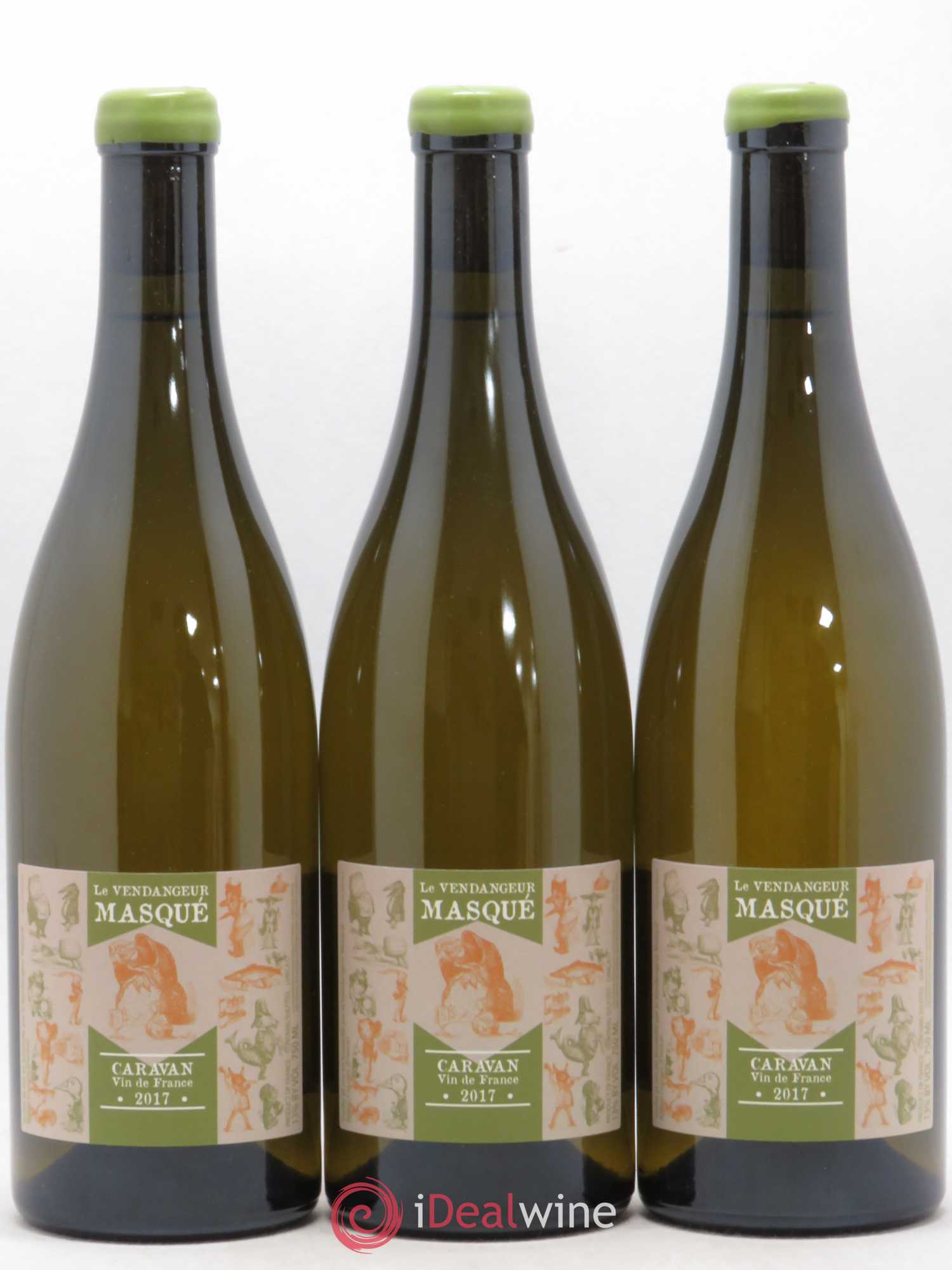 Vin de France Caravan Le Vendangeur Masqué - Posten von 3 Flaschen - 0