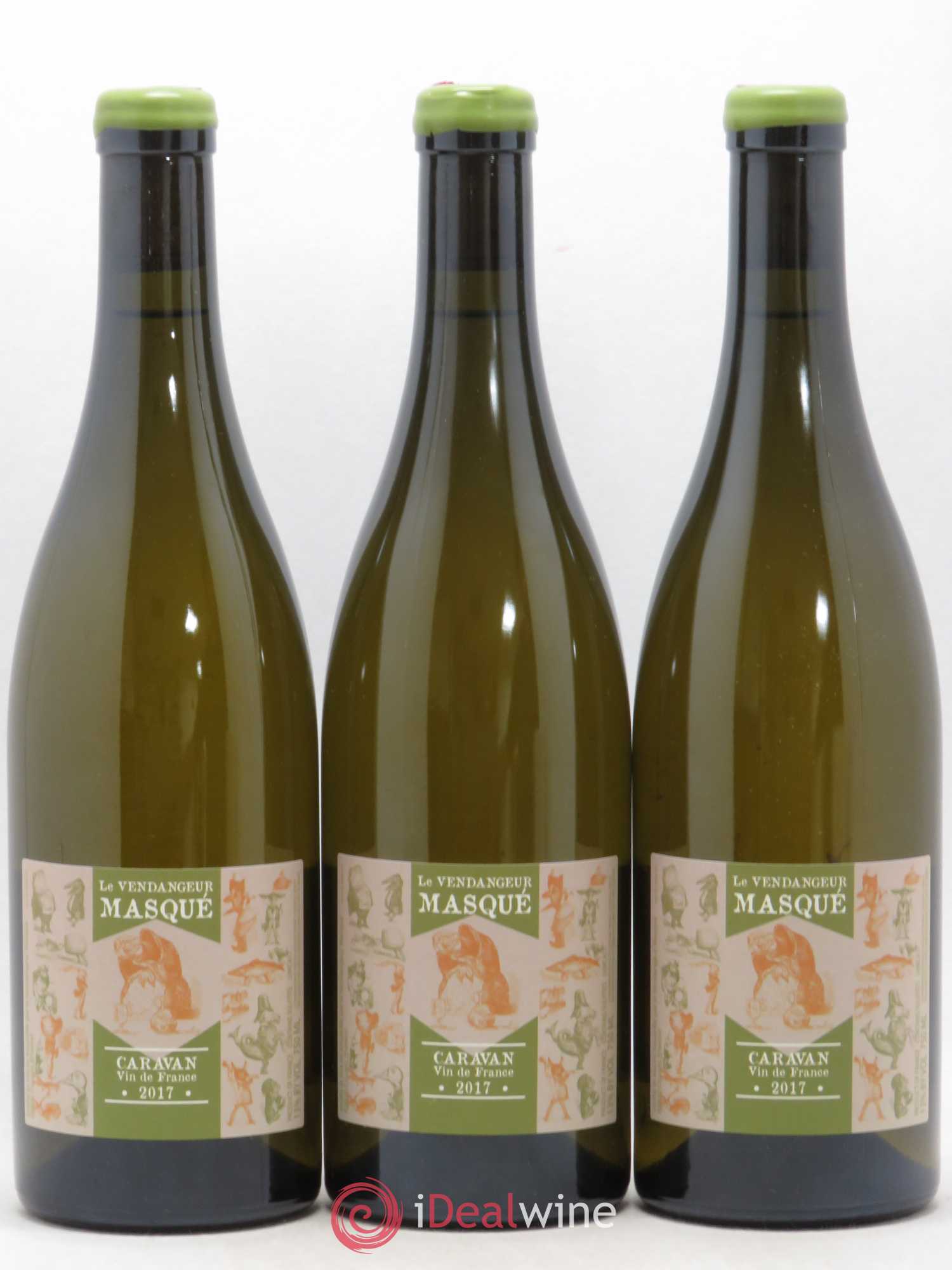 Vin de France Caravan Le Vendangeur Masqué - Posten von 3 Flaschen - 0