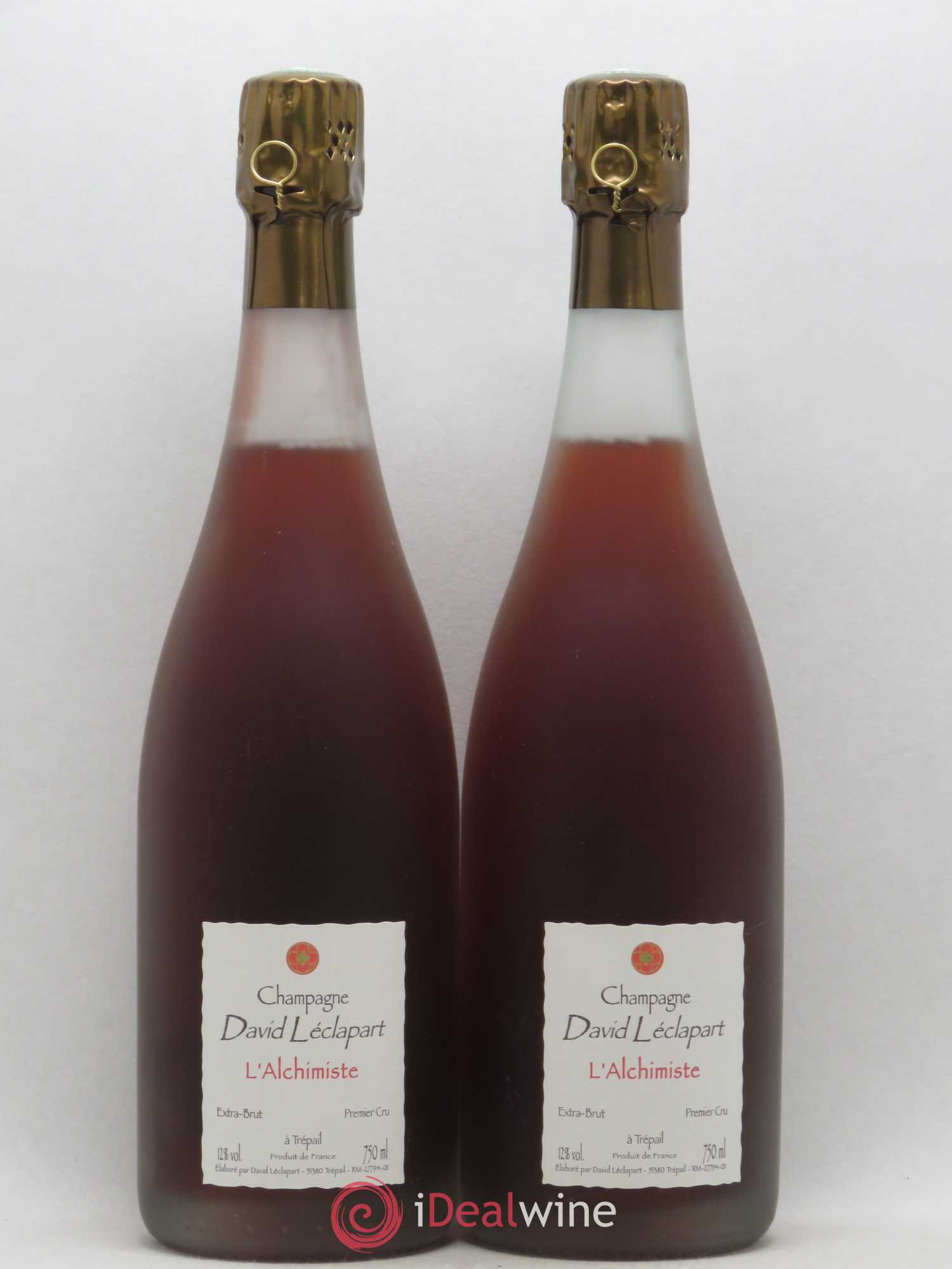 L'Alchimiste 1er Cru Extra-Brut David Leclapart 2006 - Lot de 2 bouteilles - 0