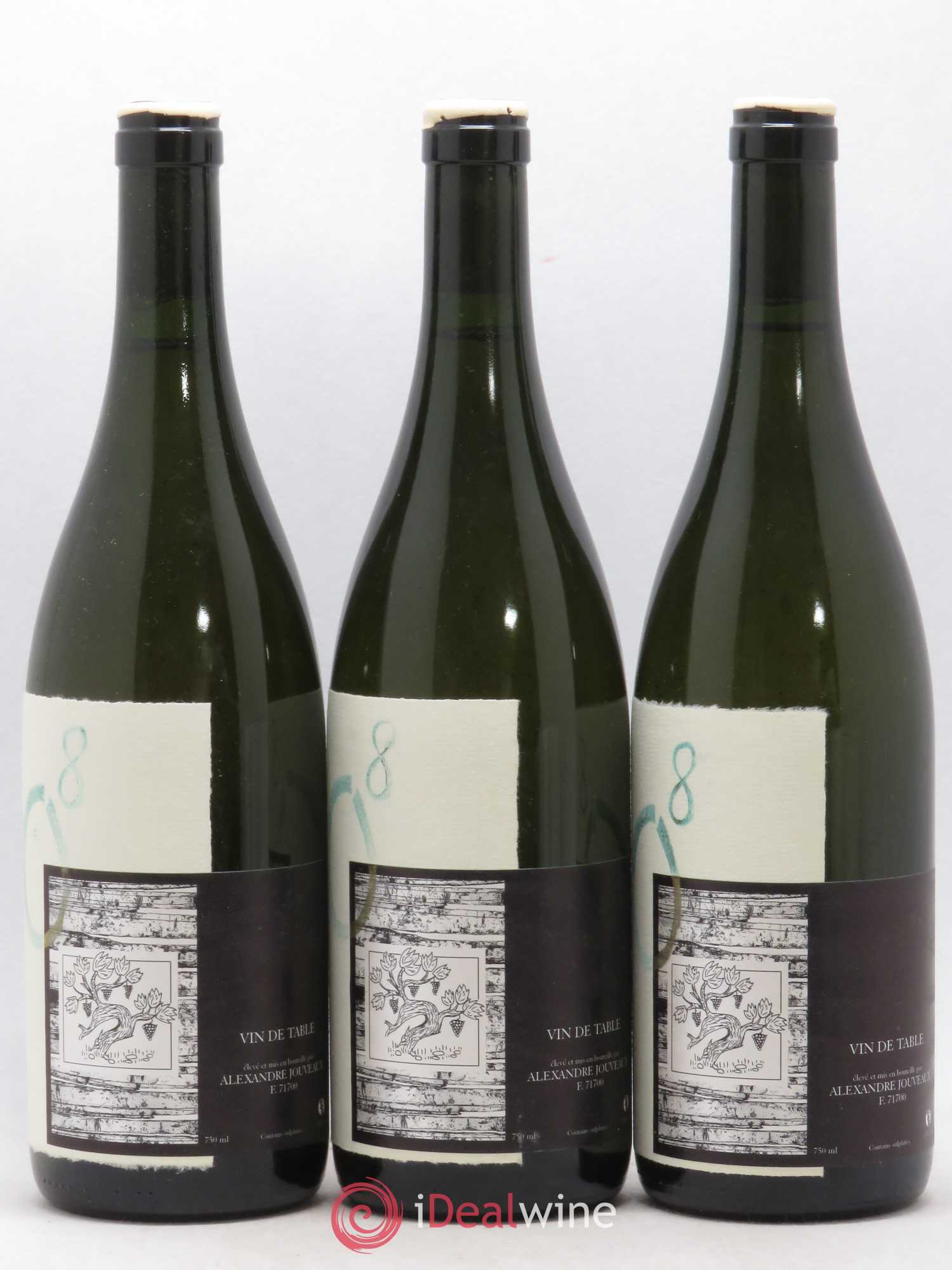 Vin de Table Alexandre Jouveaux O8 2008 - Posten von 3 Flaschen - 0