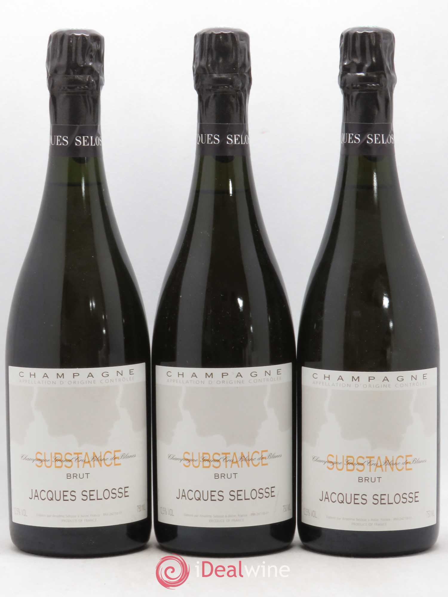 Substance Jacques Selosse - Lot de 3 bouteilles - 0
