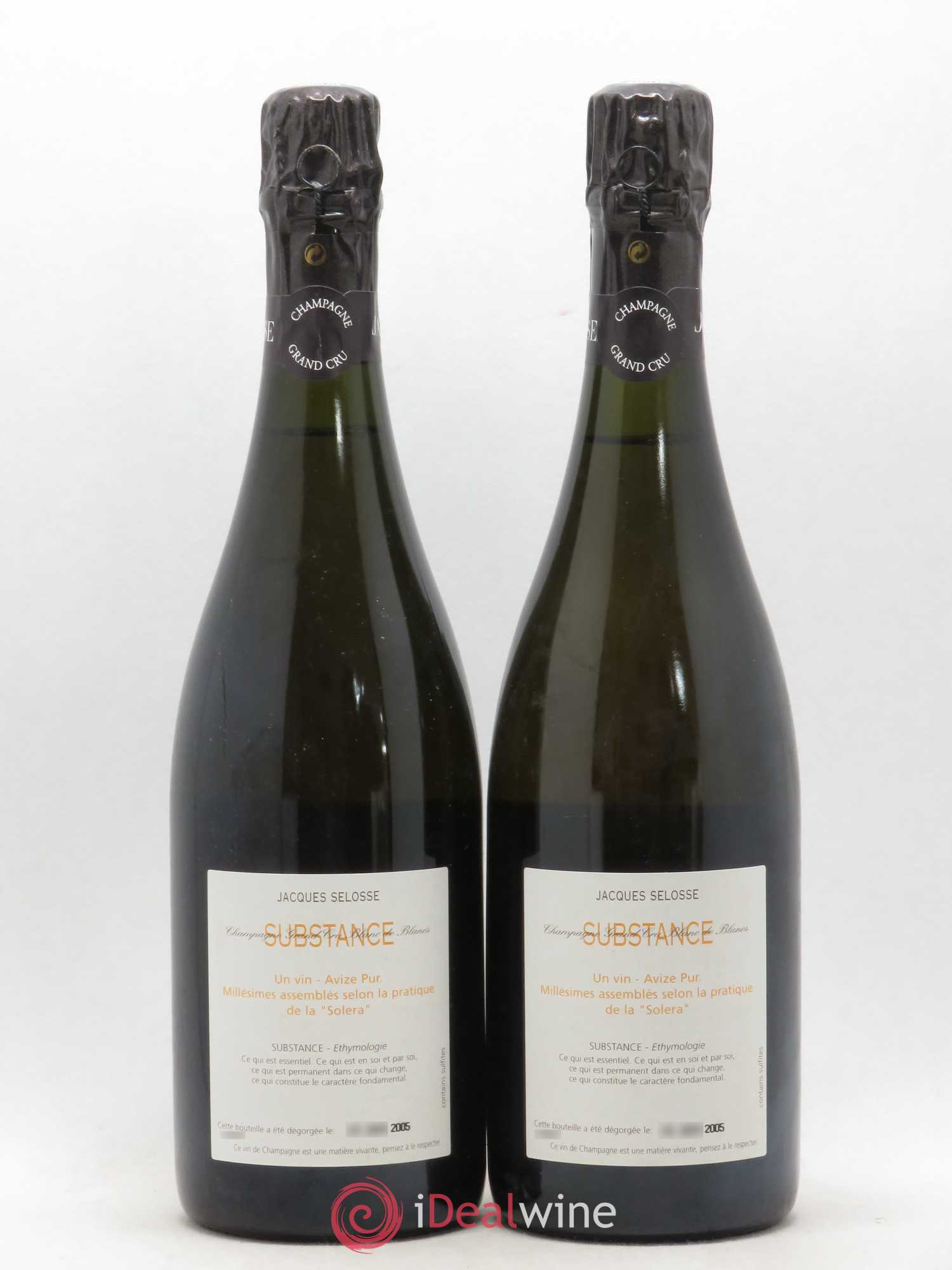 Substance Jacques Selosse - Lot de 2 bouteilles - 1