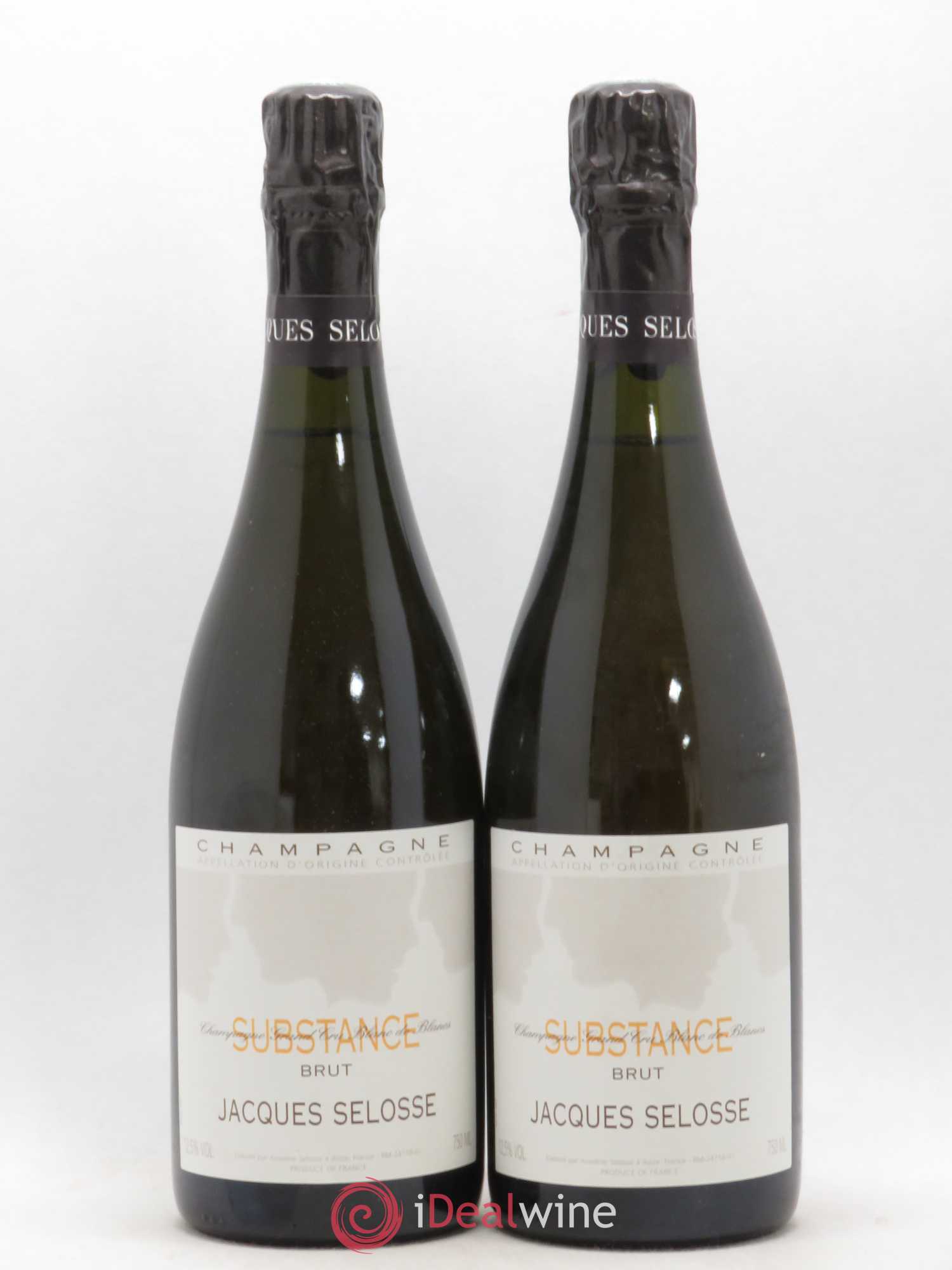 Substance Jacques Selosse - Lot de 2 bouteilles - 0
