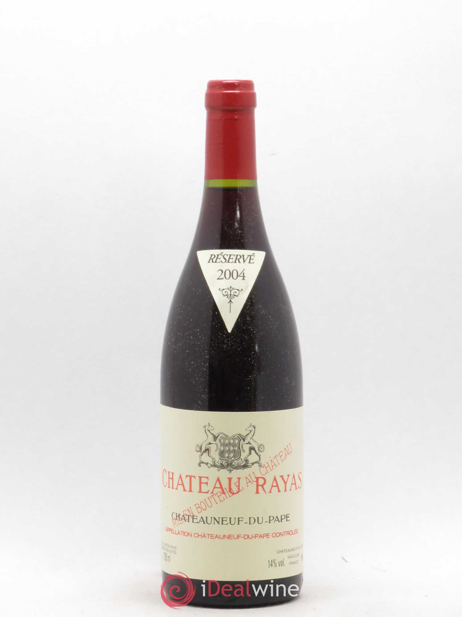 Châteauneuf-du-Pape Château Rayas Emmanuel Reynaud 2004 - Lot de 1 bouteille - 0