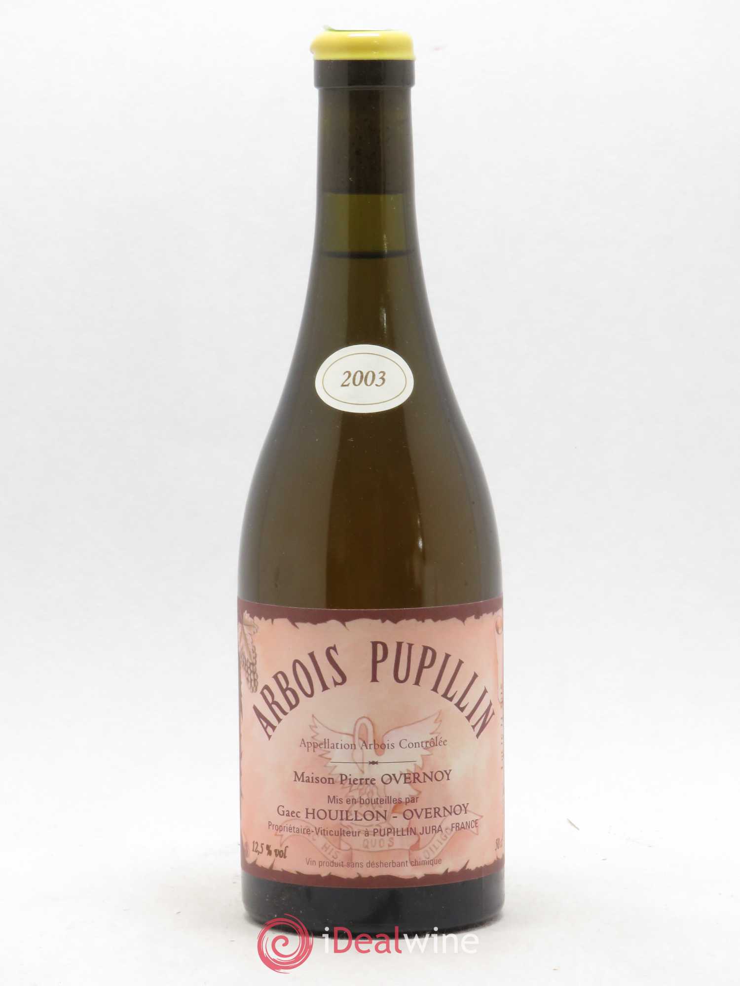 Arbois-Pupillin Vieux Savagnin Ouillé 50cl (VSO) Overnoy-Houillon (Domaine) 2003 - Lot de 1 bouteille - 0