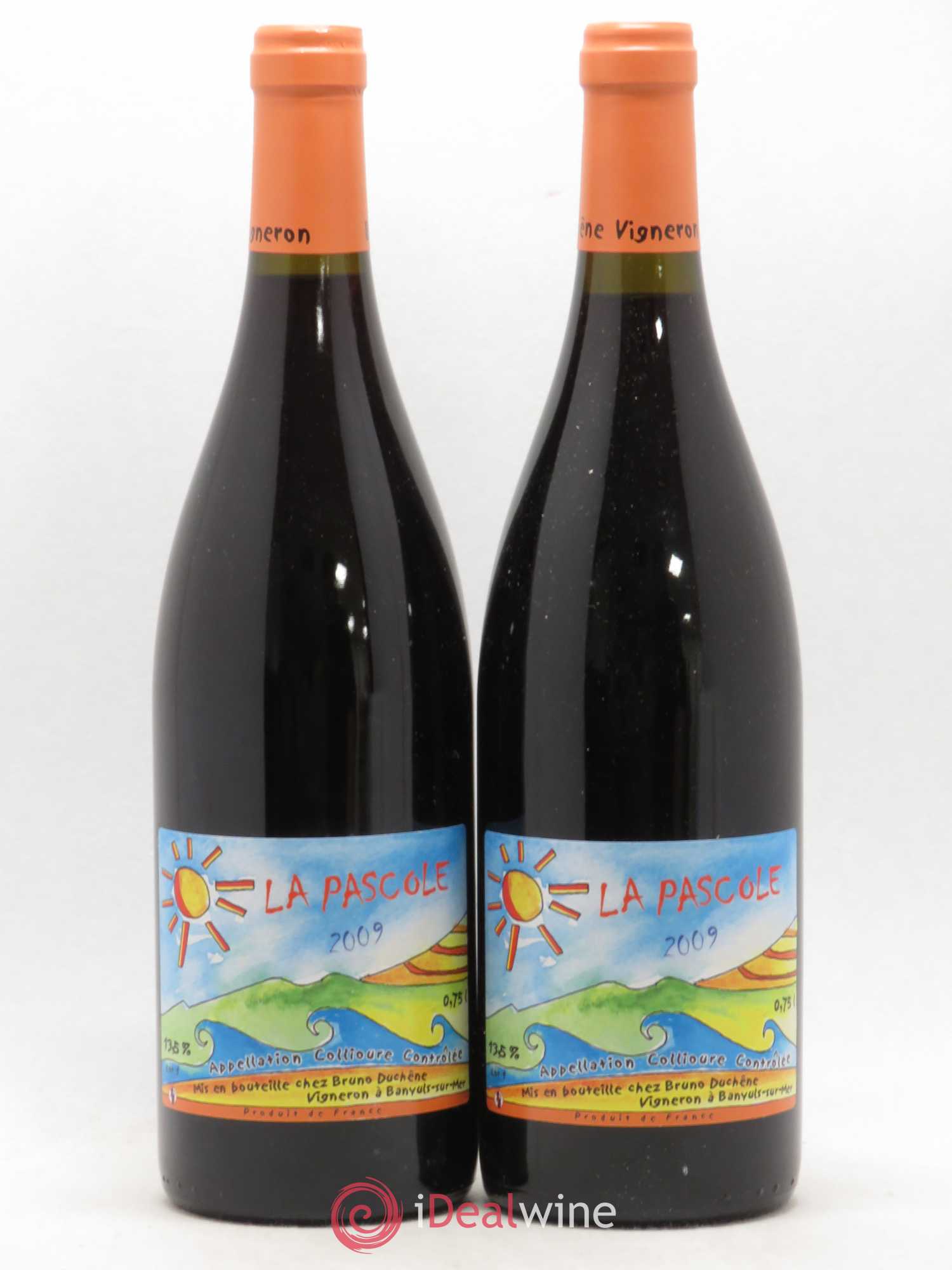 Collioure La Pascole Bruno Duchêne 2009 - Lot de 2 bouteilles - 0