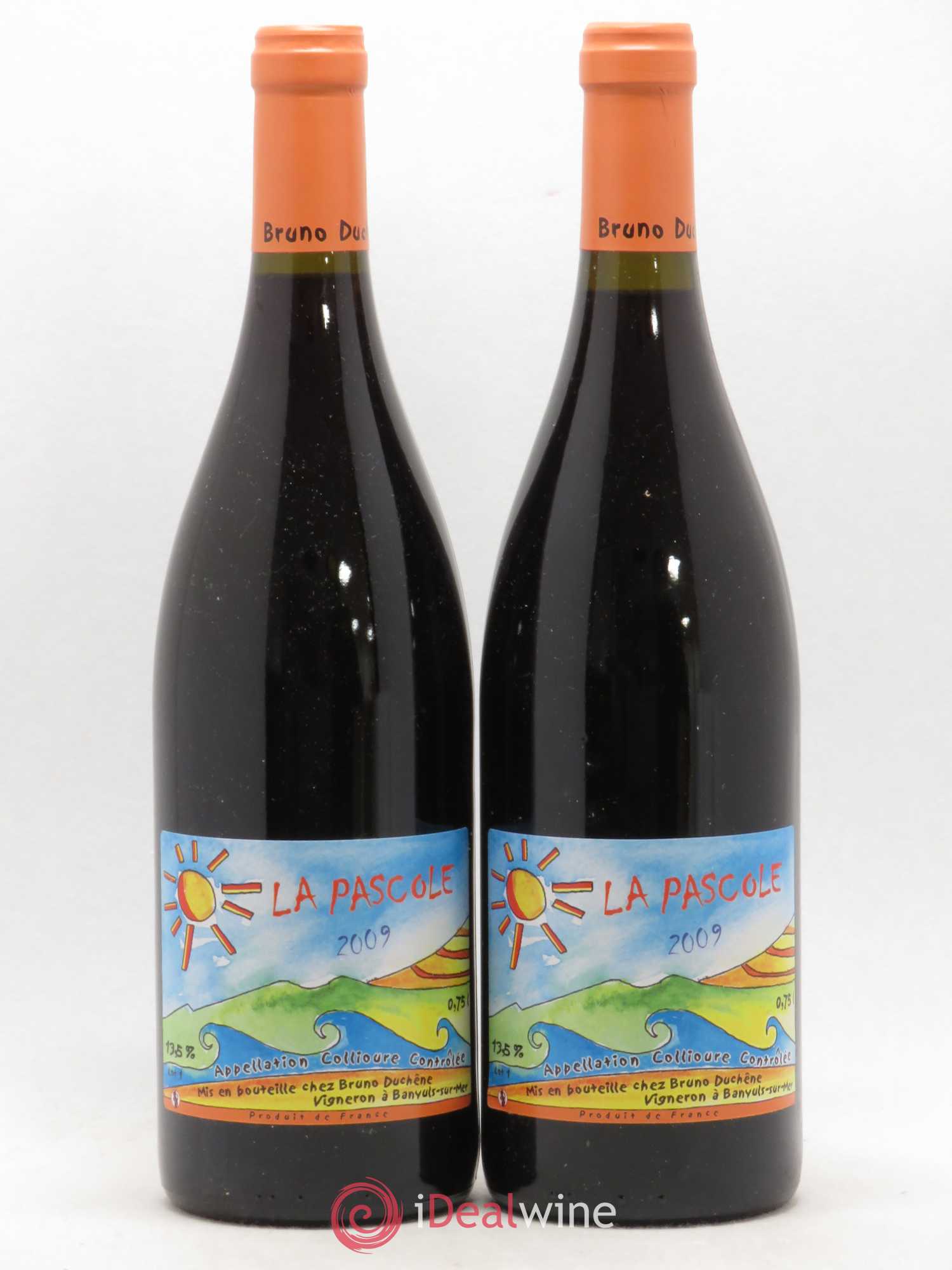 Collioure La Pascole Bruno Duchêne 2009 - Lot de 2 bouteilles - 0
