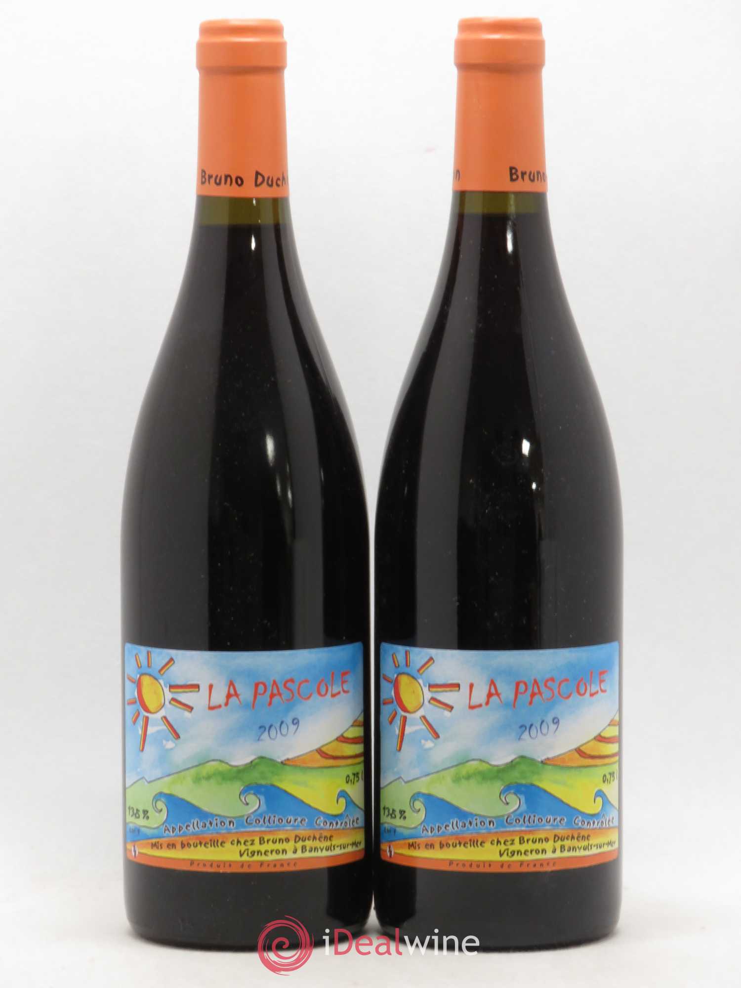 Collioure La Pascole Bruno Duchêne 2009 - Lot de 2 bouteilles - 0