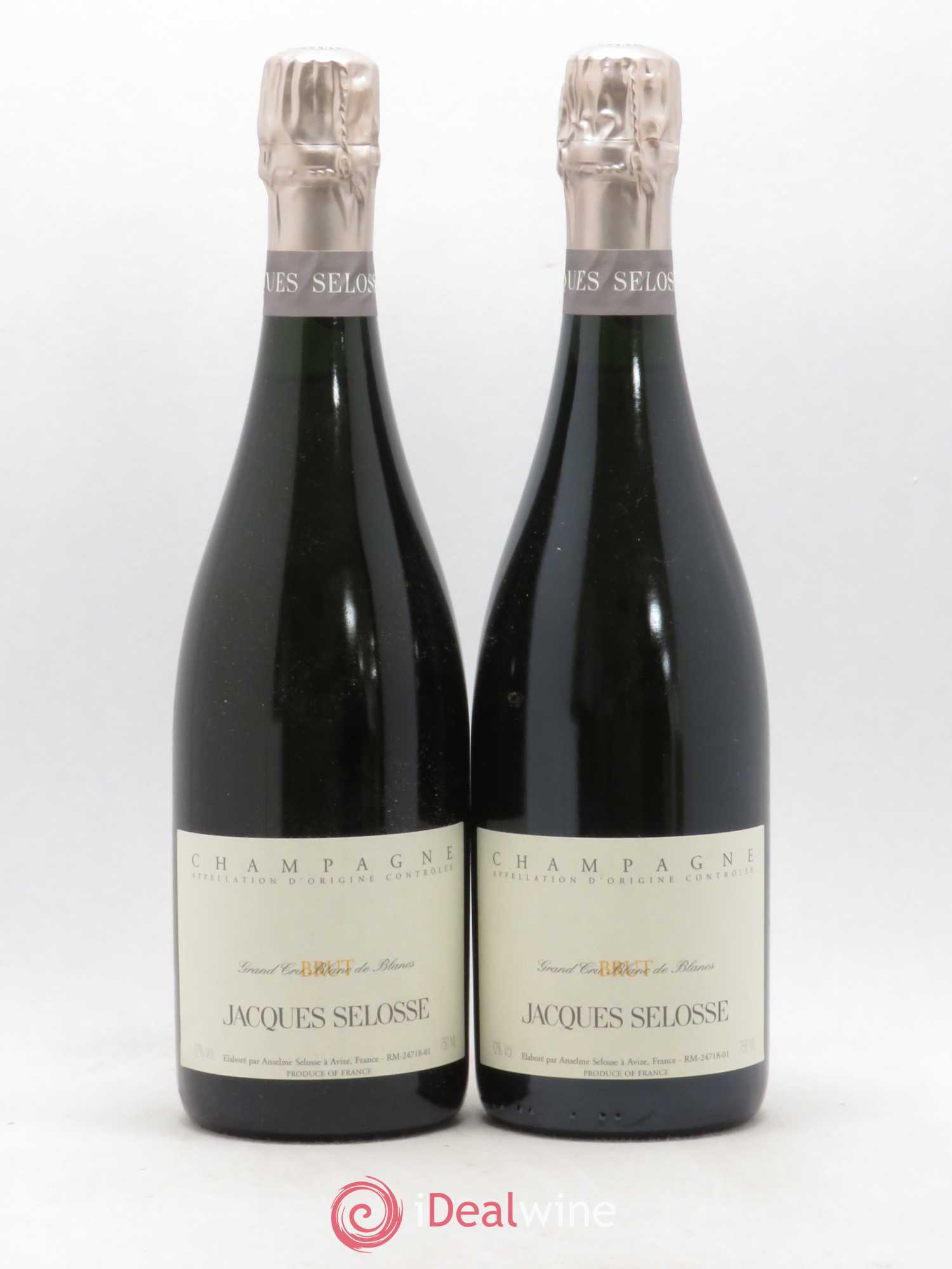 Grand Cru Blanc de Blancs Brut Jacques Selosse - Lot de 2 bouteilles - 0