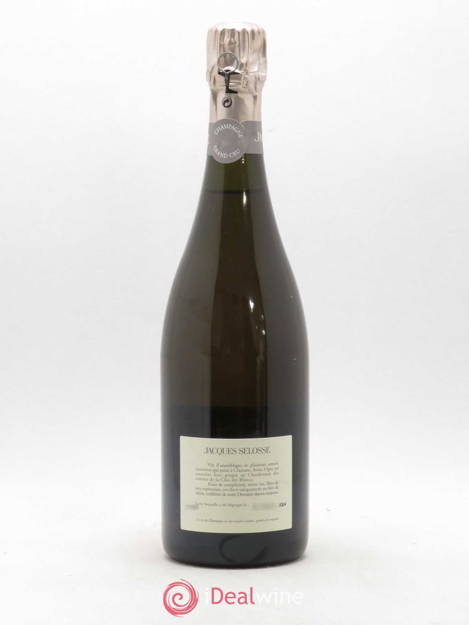 Grand Cru Blanc de Blancs Brut Jacques Selosse - Lot of 1 bottle - 1