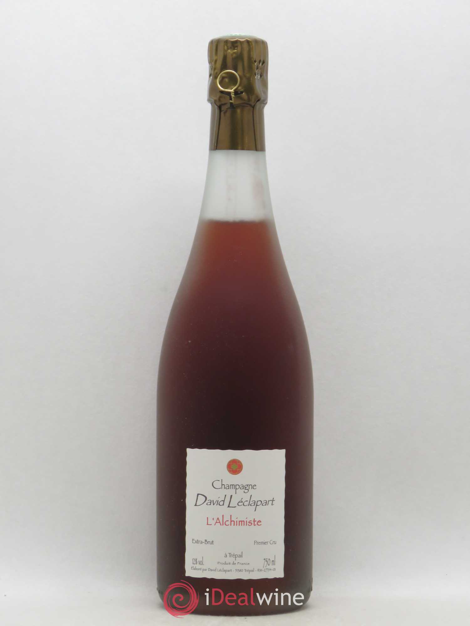 L'Alchimiste 1er Cru Extra-Brut David Leclapart 2006 - Lot de 1 bouteille - 0