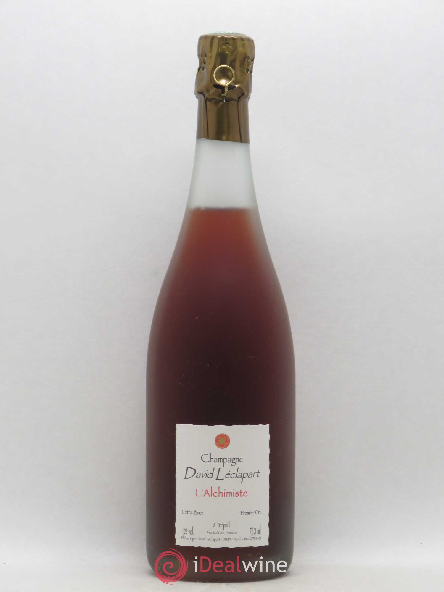 L'Alchimiste 1er Cru Extra-Brut David Leclapart 2006 - Lot de 1 bouteille - 0