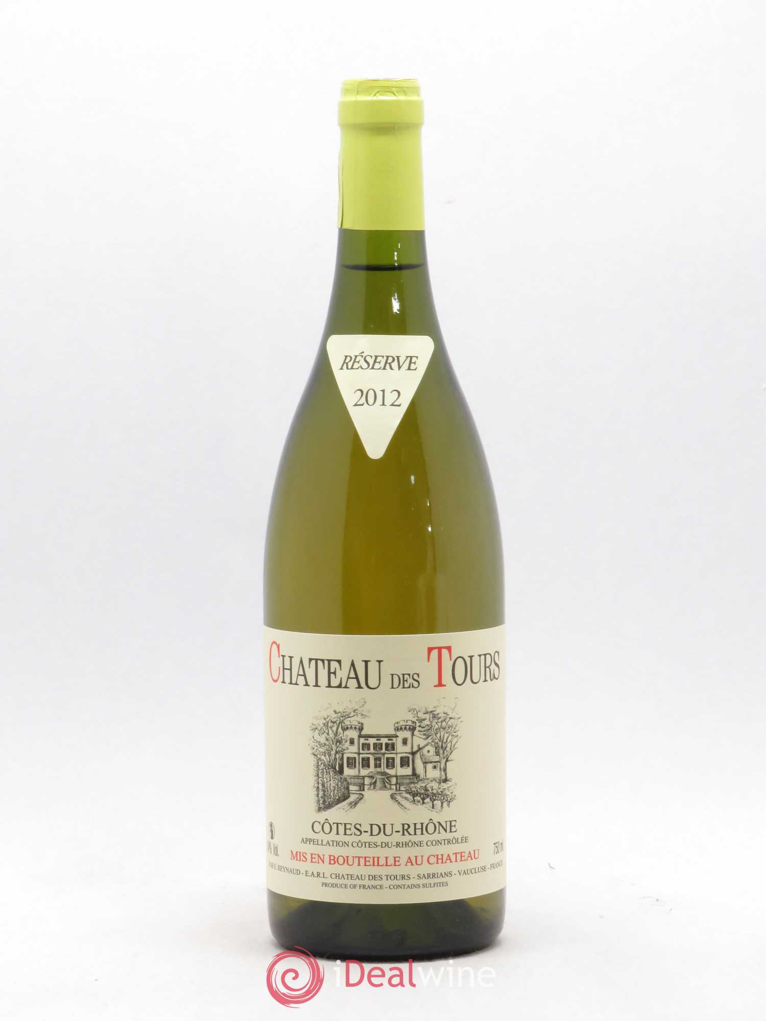 Côtes-du-Rhône Château des Tours Emmanuel Reynaud 2012 - Lot de 1 bouteille - 0