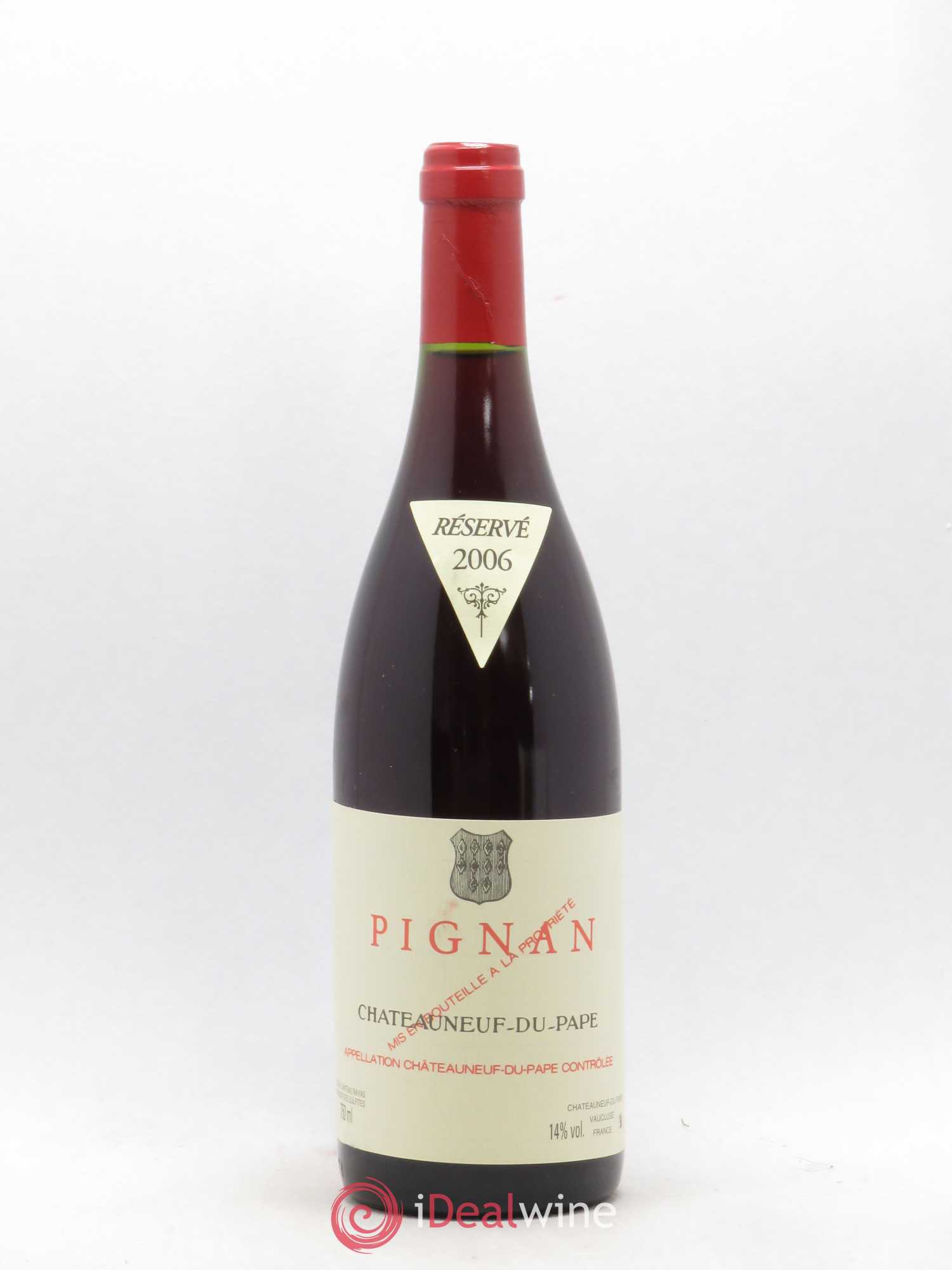 Châteauneuf-du-Pape Pignan Emmanuel Reynaud 2006 - Lot de 1 bouteille - 0