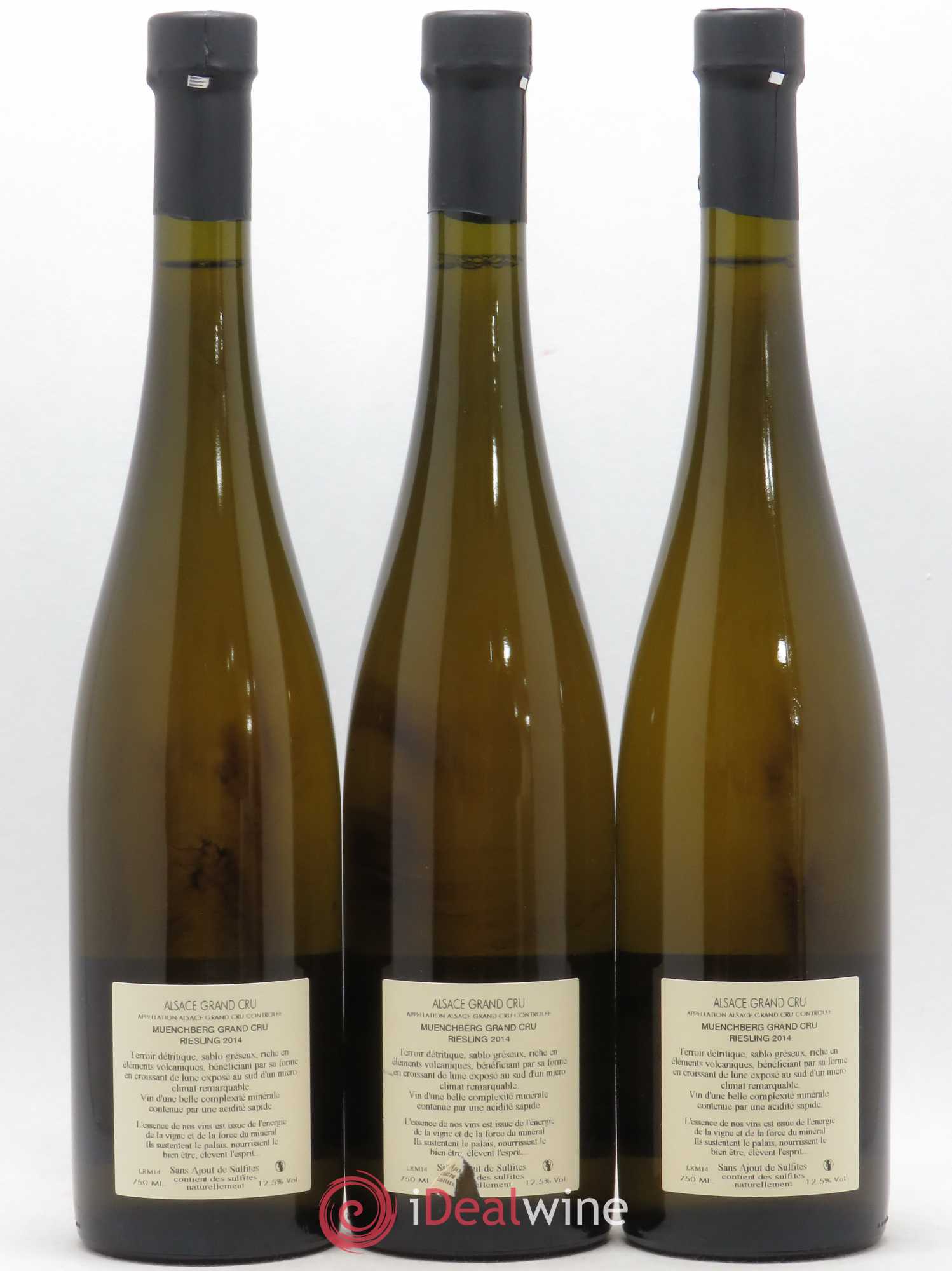 Alsace Grand Cru Riesling Muenchberg Julien Meyer (Domaine) 2014 - Lot de 3 bouteilles - 1