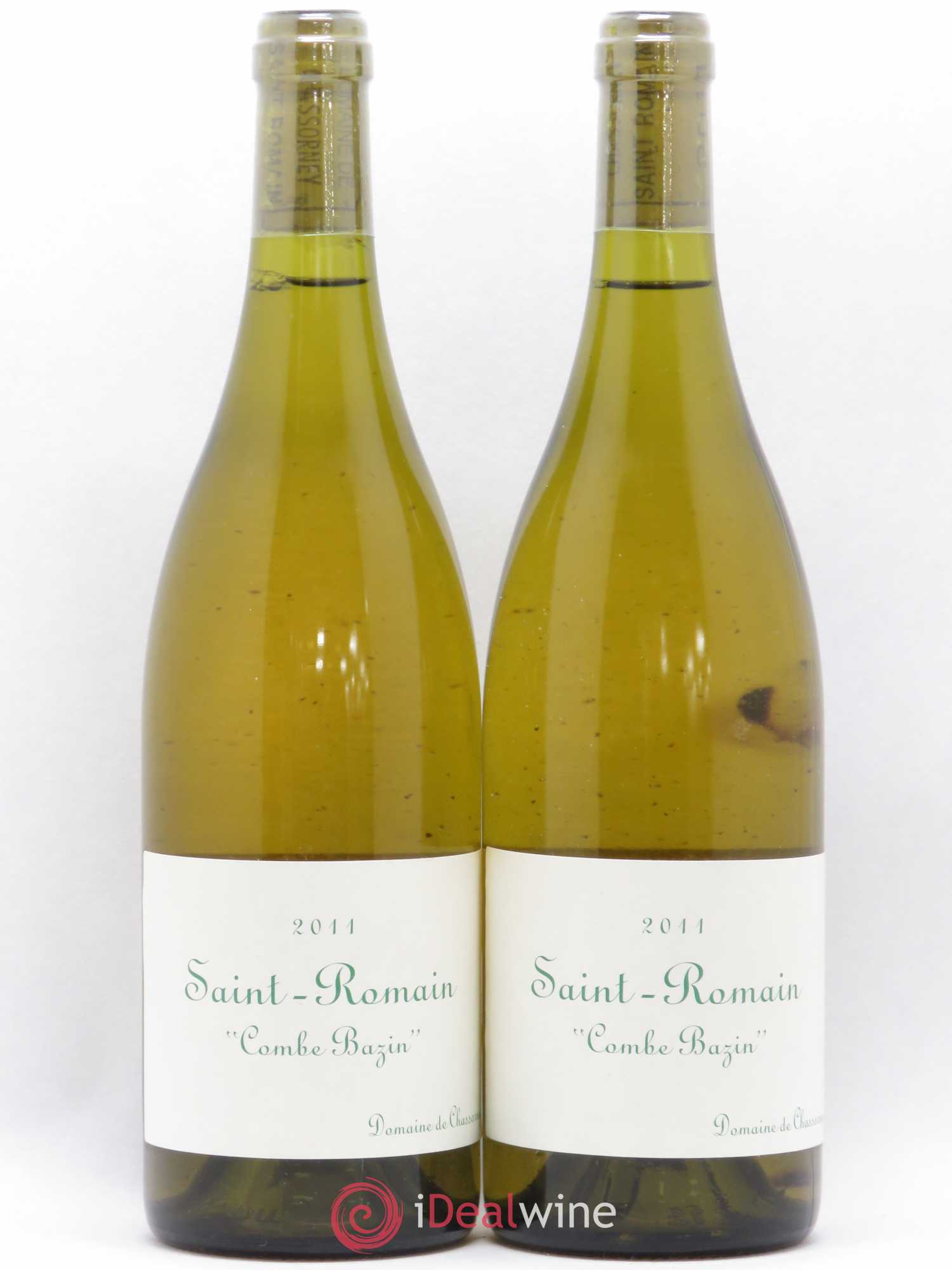 Saint-Romain Combe Bazin Domaine de Chassorney 2011 - Lot de 2 bouteilles - 0