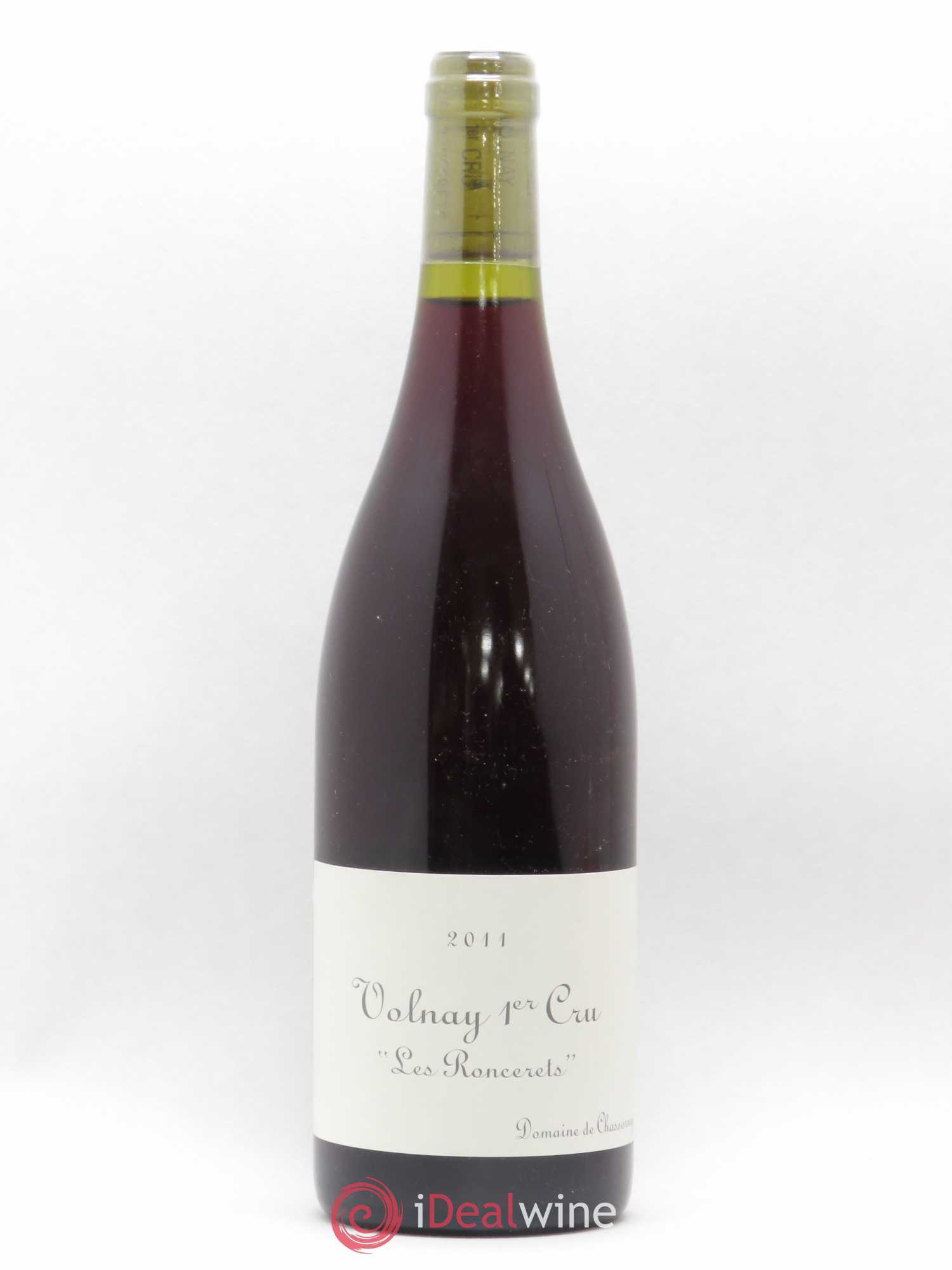 Volnay 1er Cru Les Roncerets Domaine de Chassorney 2011 - Lot de 1 bouteille - 0