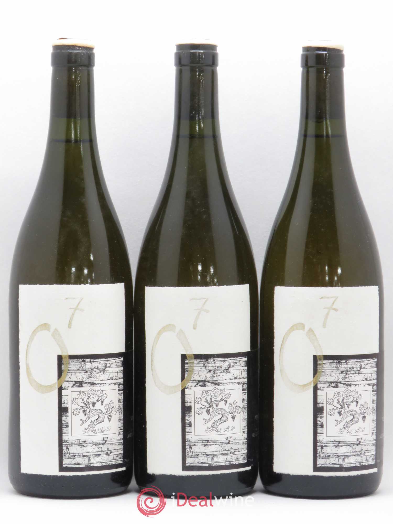 Vin de Table Alexandre Jouveaux O7 2007 - Lot de 3 bouteilles - 0