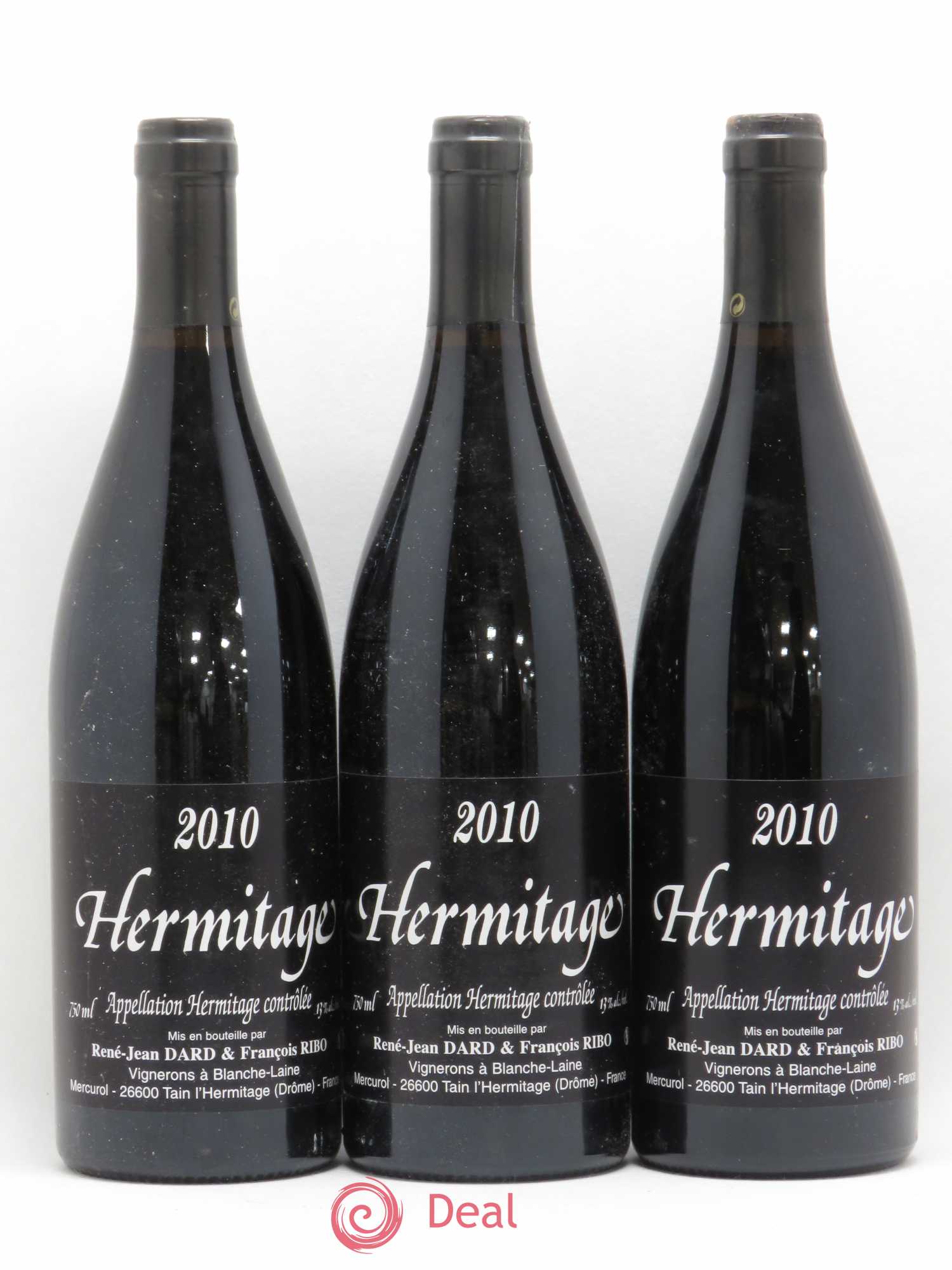 Hermitage Dard et Ribo (Domaine) 2010 - Lot de 3 bouteilles - 0
