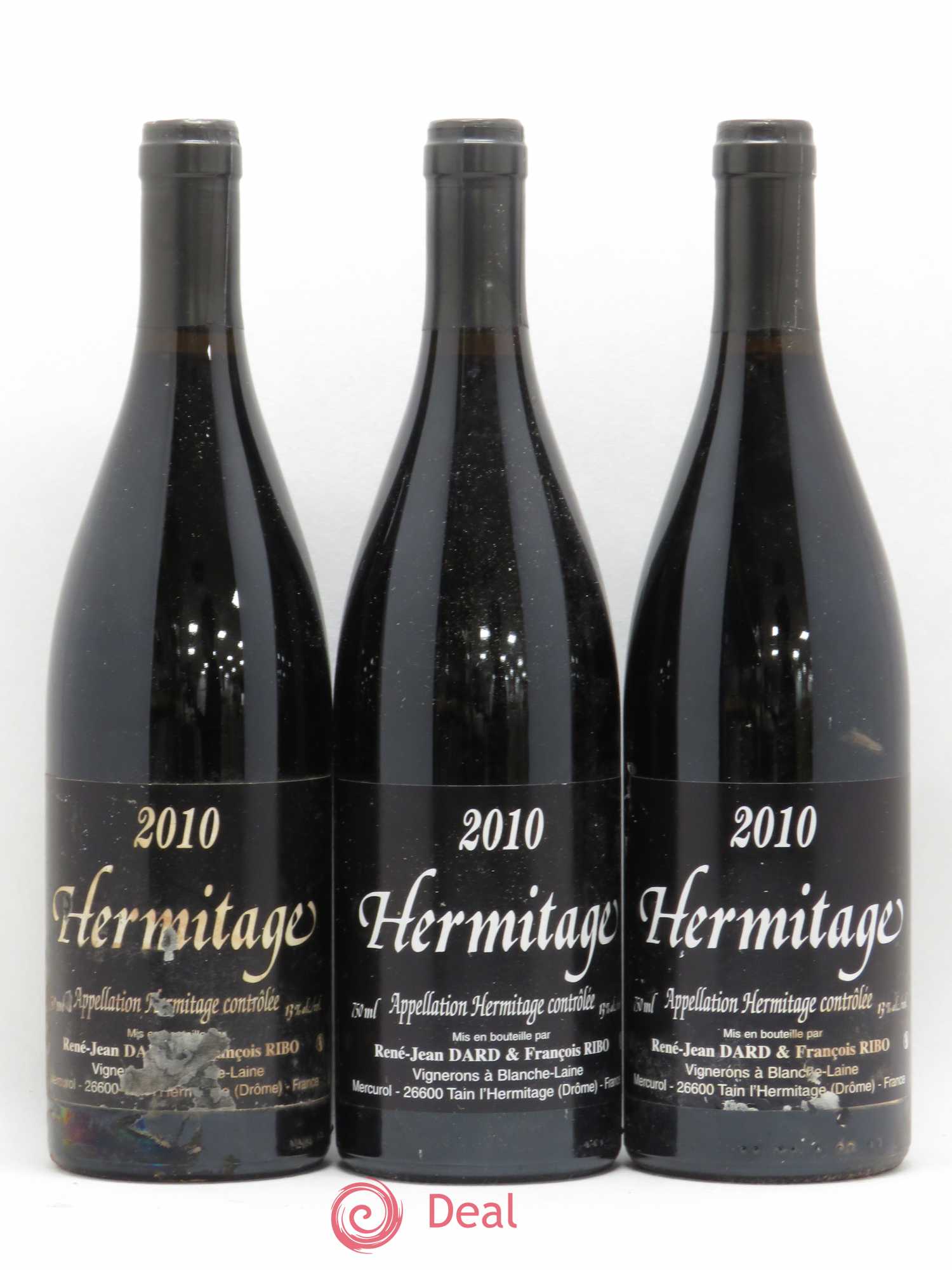 Hermitage Dard et Ribo (Domaine) 2010 - Lot de 3 bouteilles - 0