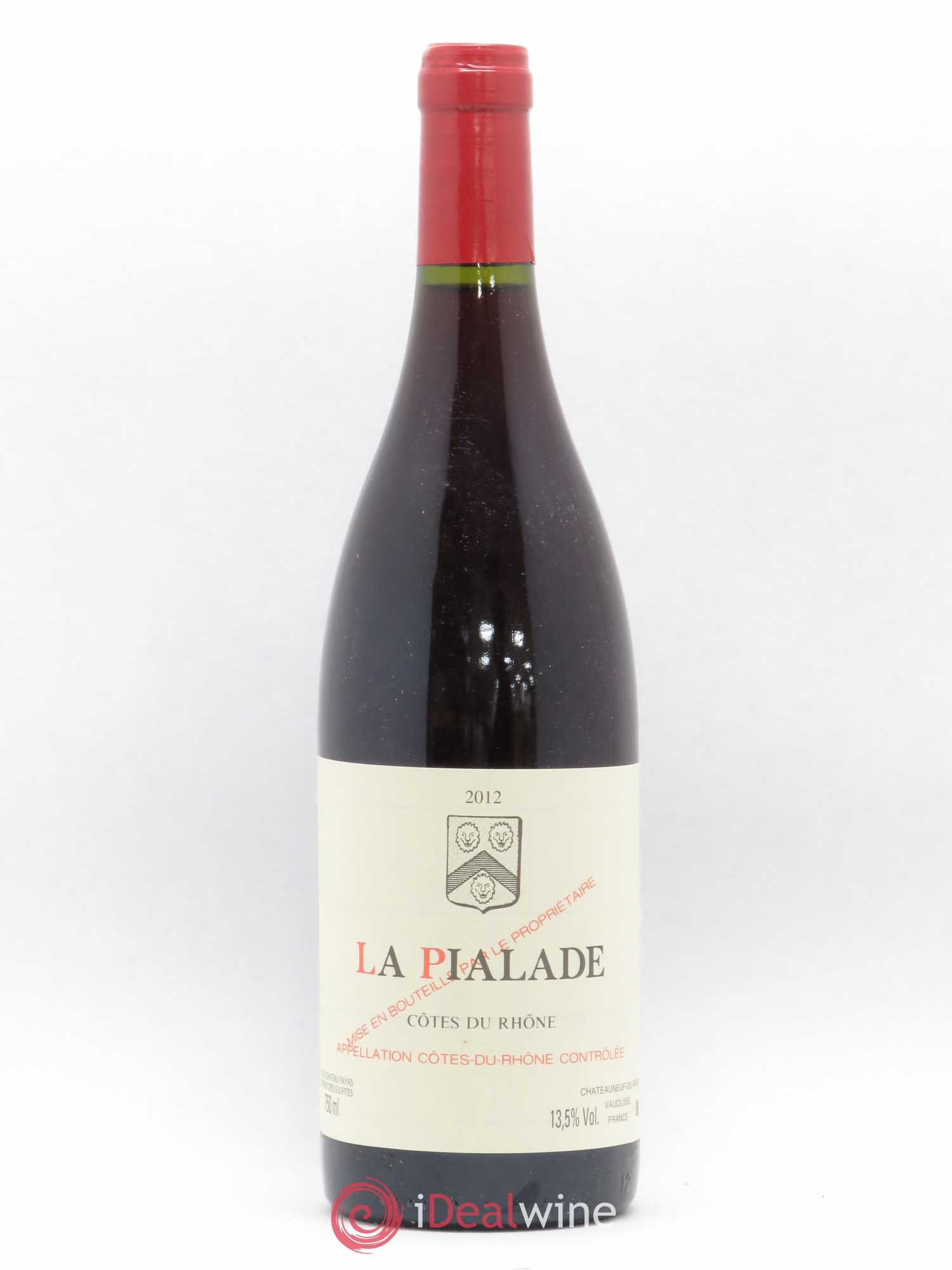 Côtes-du-Rhône La Pialade Emmanuel Reynaud 2012 - Lot de 1 bouteille - 0