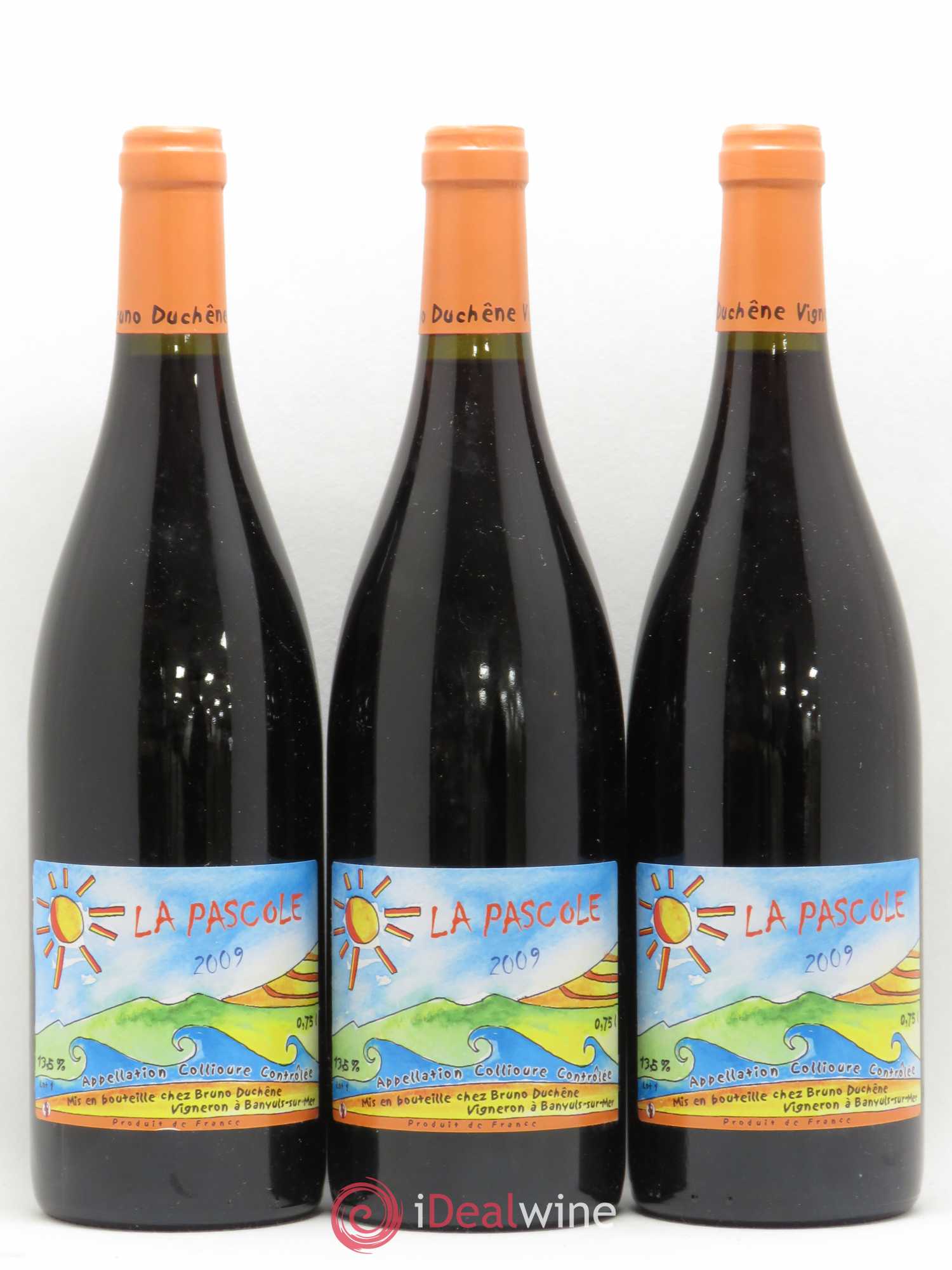 Collioure La Pascole Bruno Duchêne 2009 - Lot de 6 bouteilles - 2