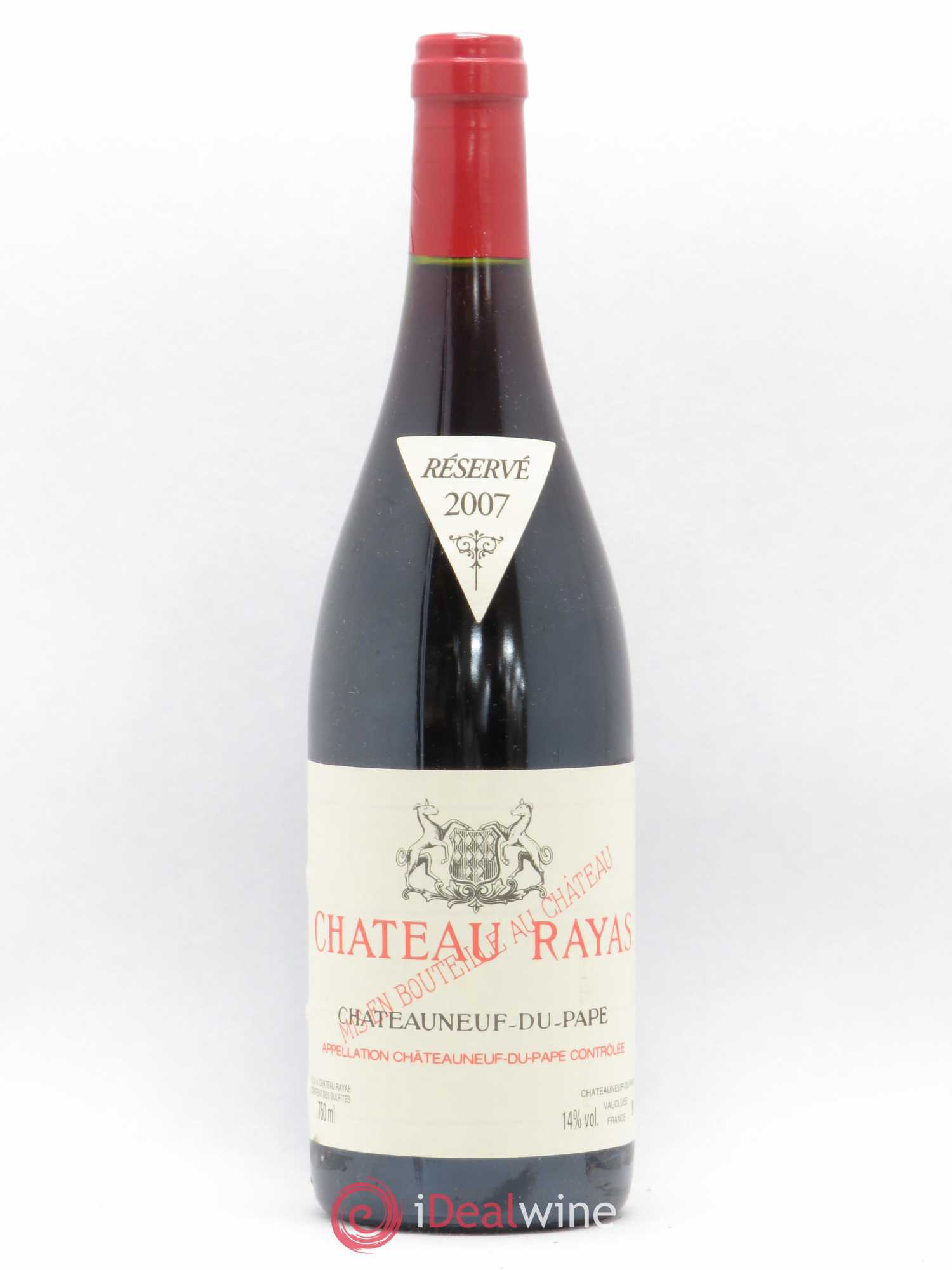 Châteauneuf-du-Pape Château Rayas Emmanuel Reynaud 2007 - Lot de 1 bouteille - 0