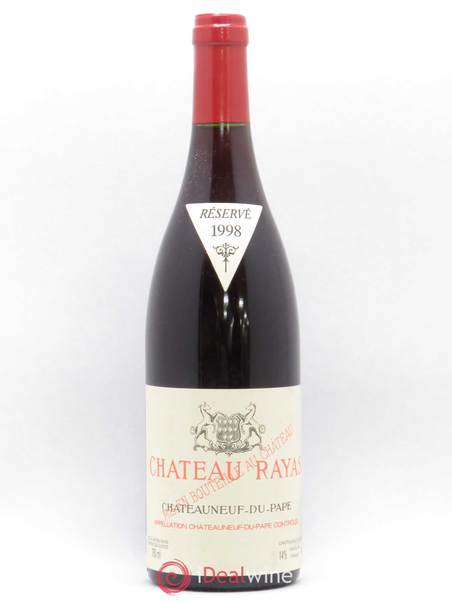 Châteauneuf-du-Pape Château Rayas Emmanuel Reynaud 1998 - Lot de 1 bouteille - 0