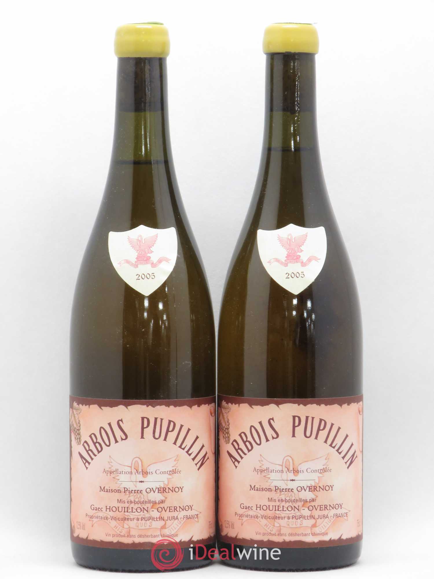 Arbois-Pupillin Savagnin (cire jaune) Overnoy-Houillon (Domaine) 2005 - Lot de 2 bouteilles - 0