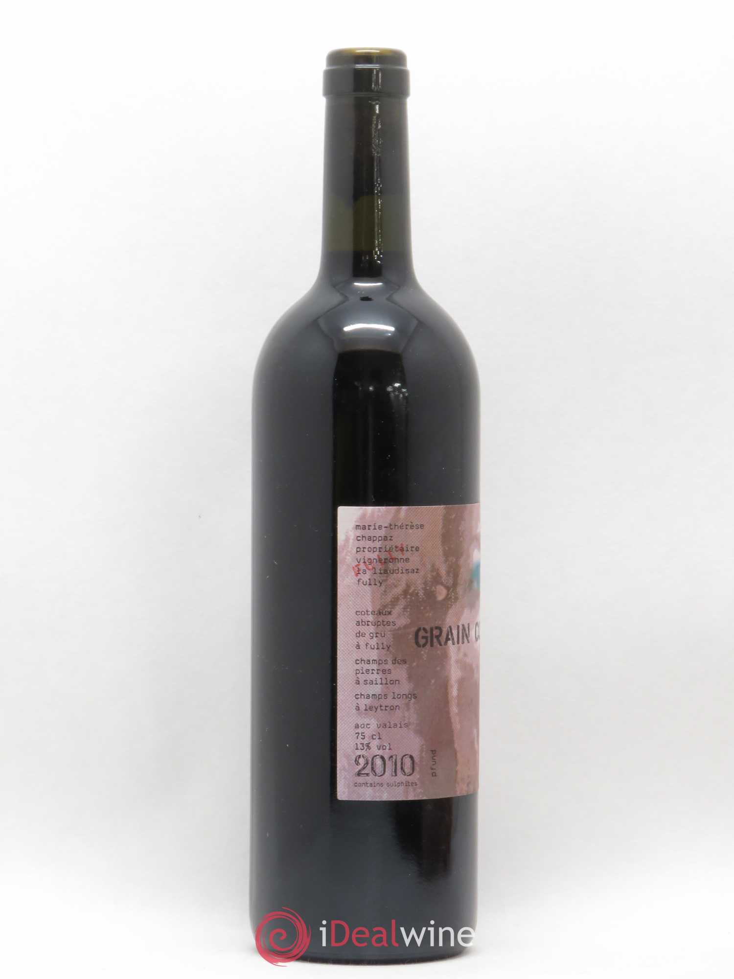 Valais Grain Cornalin Marie-Thérèse Chappaz - Domaine Des Claives 2010 - Lot de 1 bouteille - 1