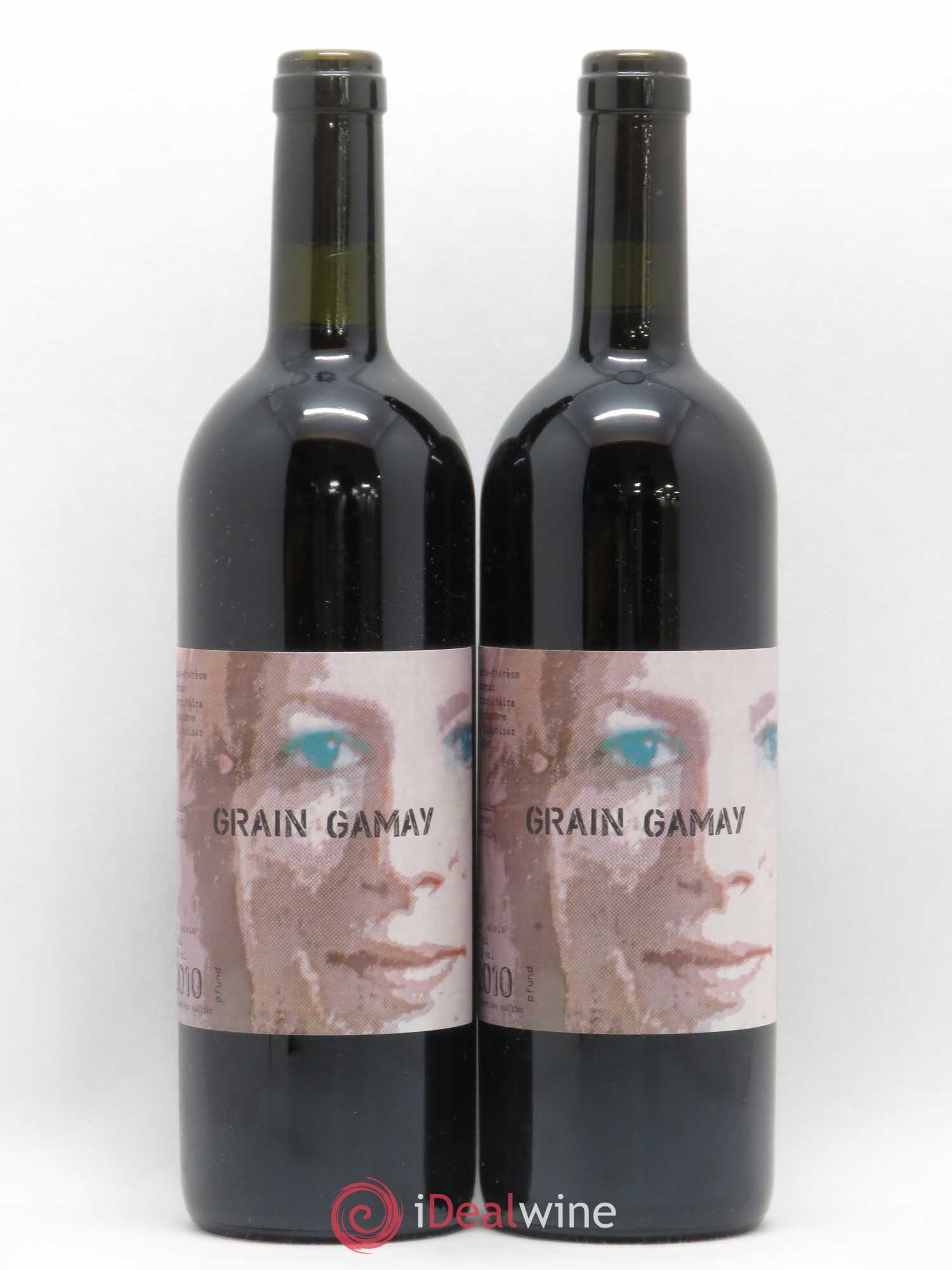 Valais Grain Gamay Vieilles vignes Marie-Thérèse Chappaz - Domaine Les Claives 2010 - Lot de 2 bouteilles - 0