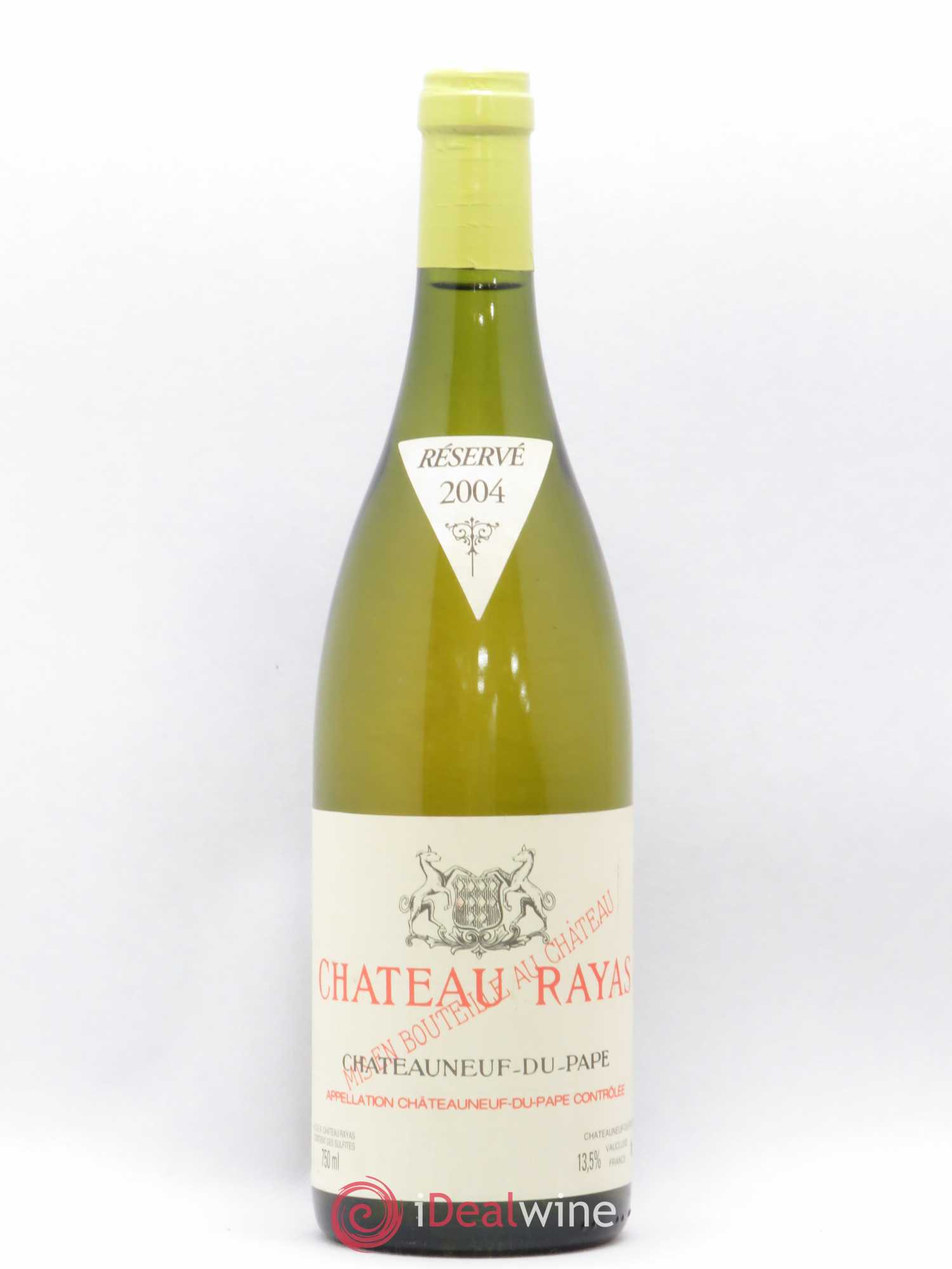 Châteauneuf-du-Pape Château Rayas Emmanuel Reynaud 2004 - Lot de 1 bouteille - 0