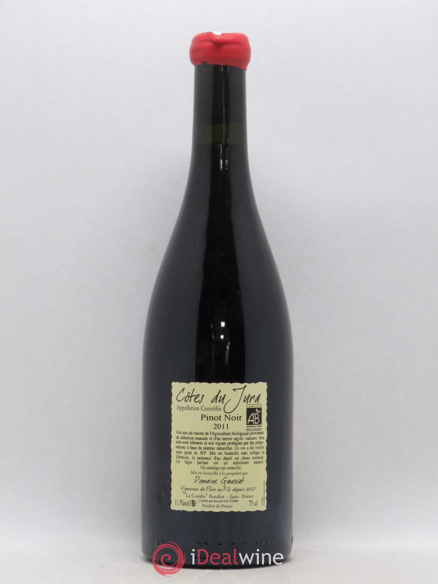 Côtes du Jura Cuvée Julien Jean-François Ganevat (Domaine) 2011 - Lot de 1 bouteille - 1