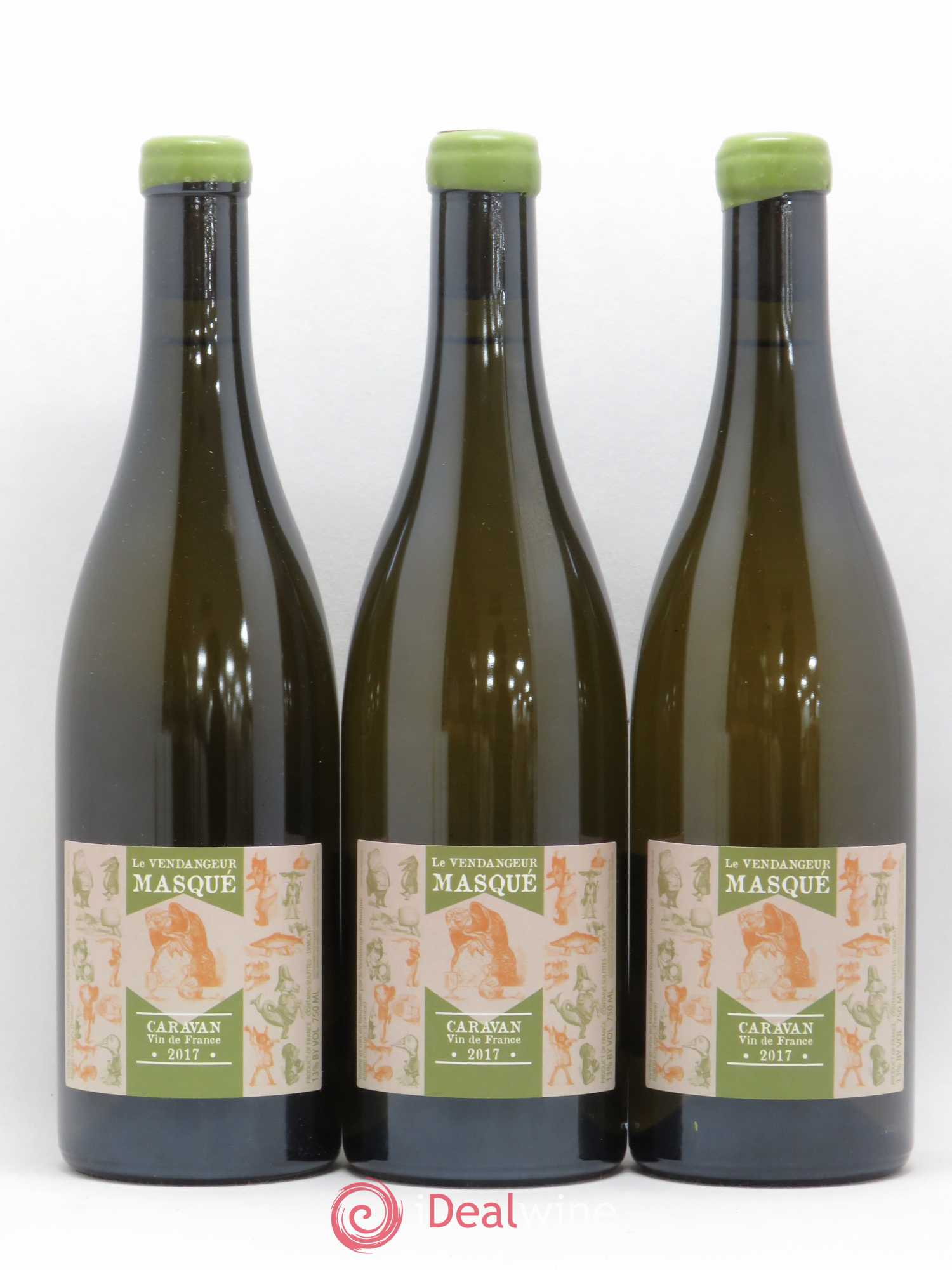 Vin de France Caravan Le Vendangeur Masqué - Posten von 6 Flaschen - 1
