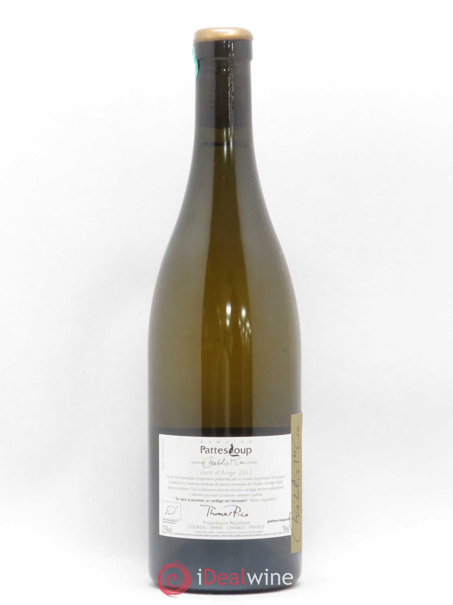 Chablis 1er Cru Butteaux Pattes Loup (Domaine) 2012 - Posten von 1 Flasche - 1
