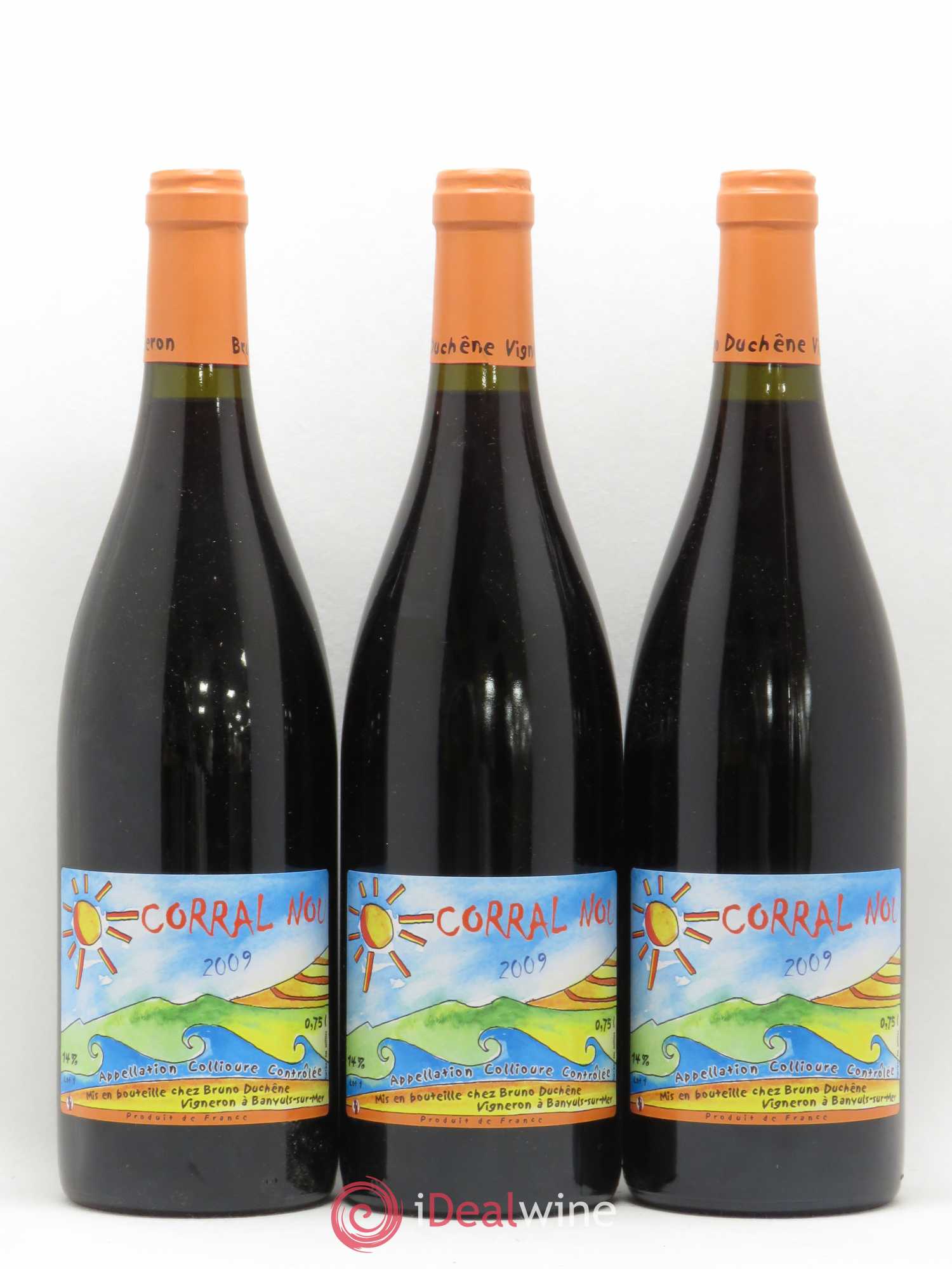Collioure Corral Nou Bruno Duchêne 2009 - Lot de 6 bouteilles - 2