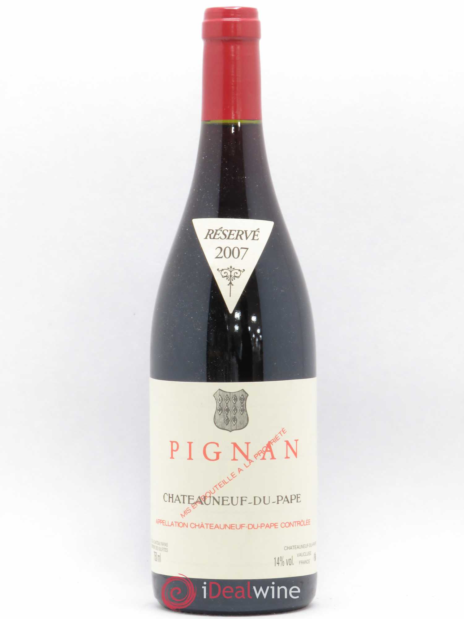 Châteauneuf-du-Pape Pignan Emmanuel Reynaud 2007 - Lot de 1 bouteille - 0