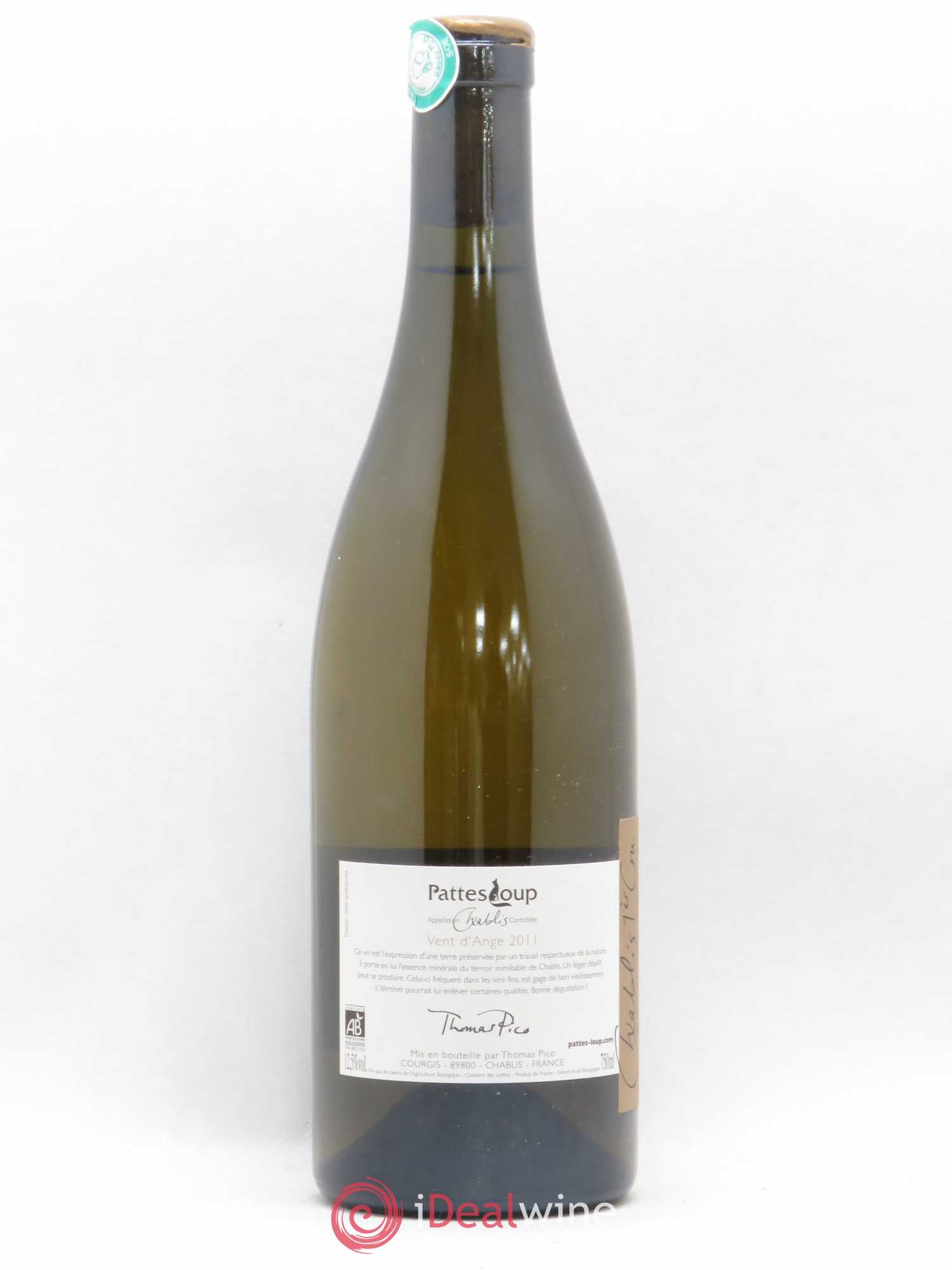 Chablis 1er Cru Beauregard Pattes Loup (Domaine) 2011 - Lot de 1 bouteille - 1