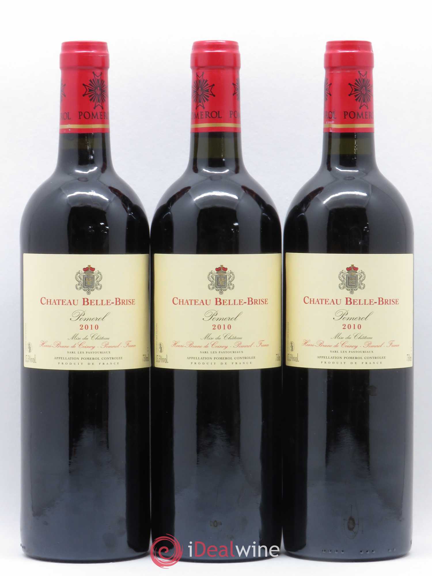 Château Belle-Brise 2010 - Lot de 12 bouteilles - 1