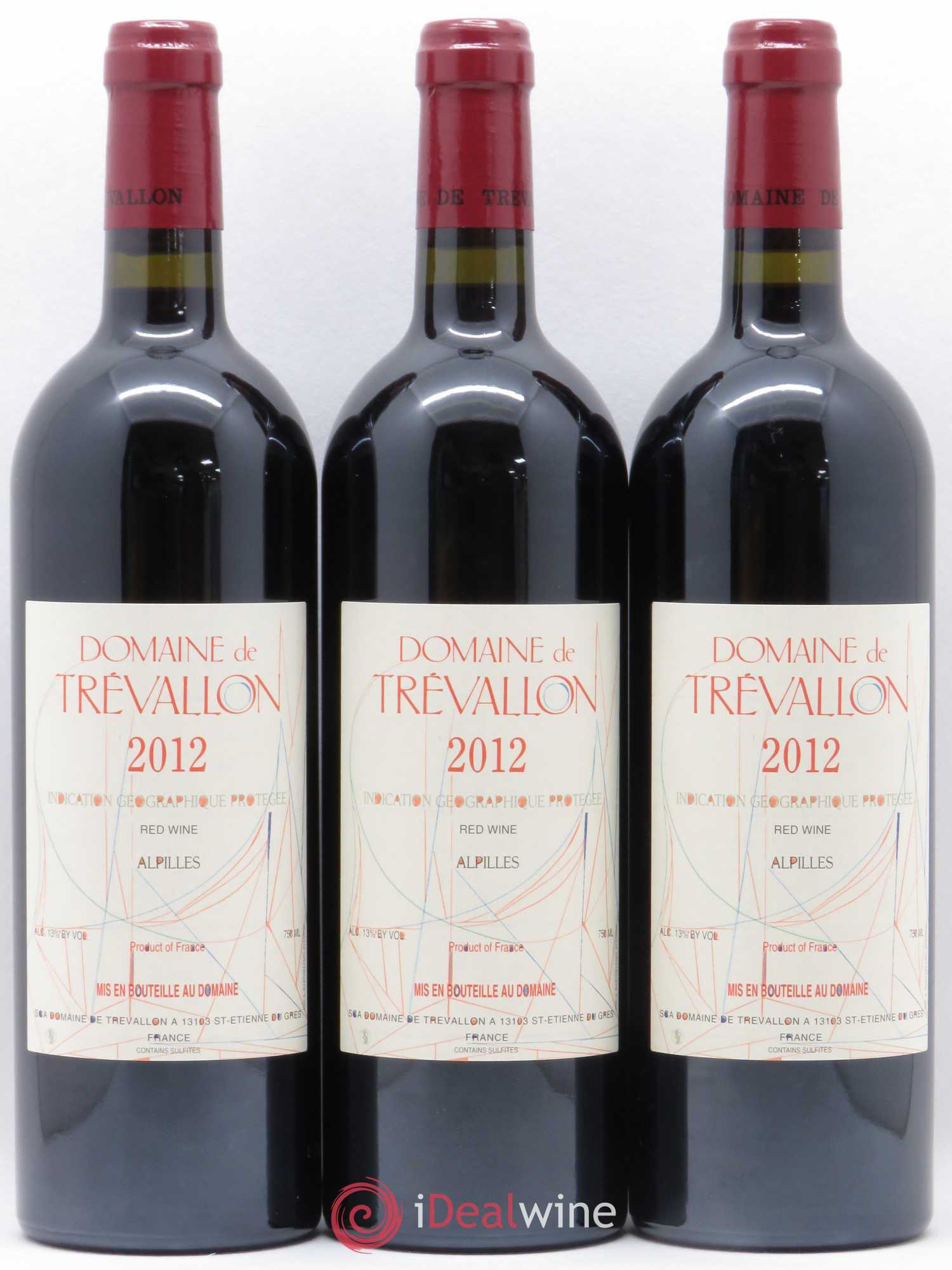 Alpilles Trévallon (Domaine de) Eloi Dürrbach 2012 - Lot de 12 bouteilles - 1