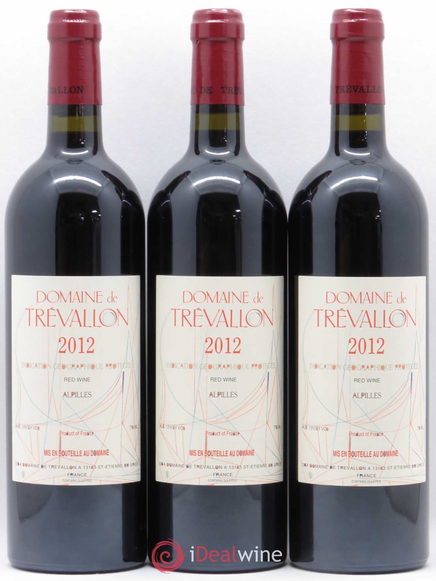 Alpilles Trévallon (Domaine de) Eloi Dürrbach 2012 - Lot de 12 bouteilles - 2