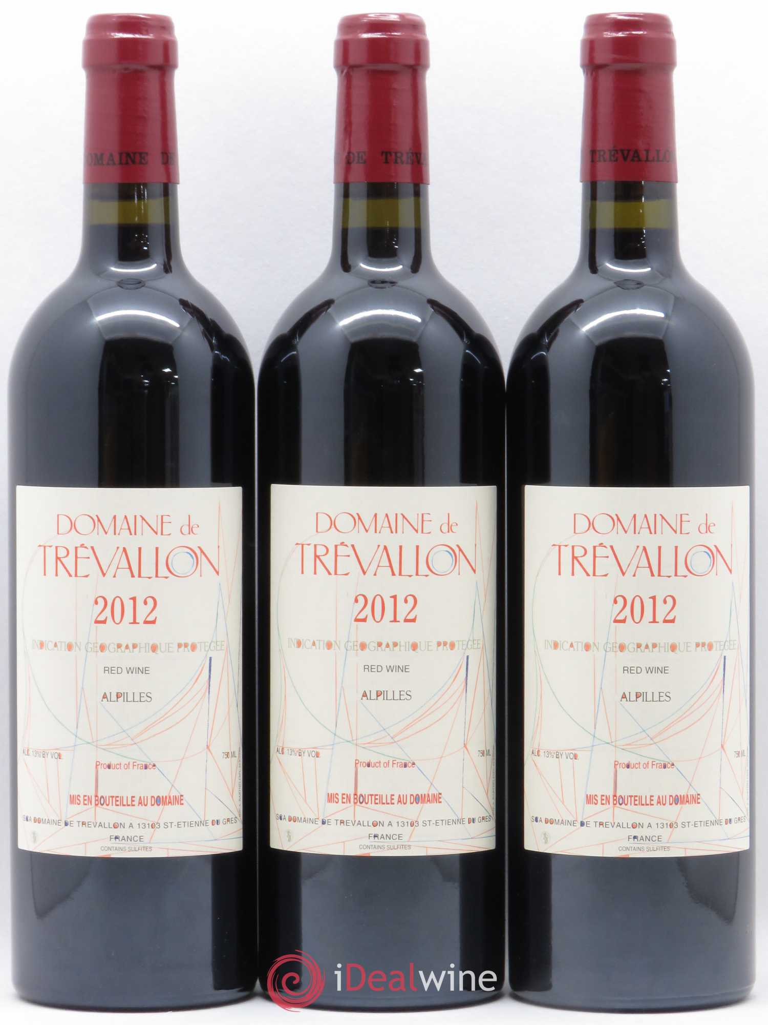 Alpilles Trévallon (Domaine de) Eloi Dürrbach 2012 - Lot de 12 bouteilles - 3