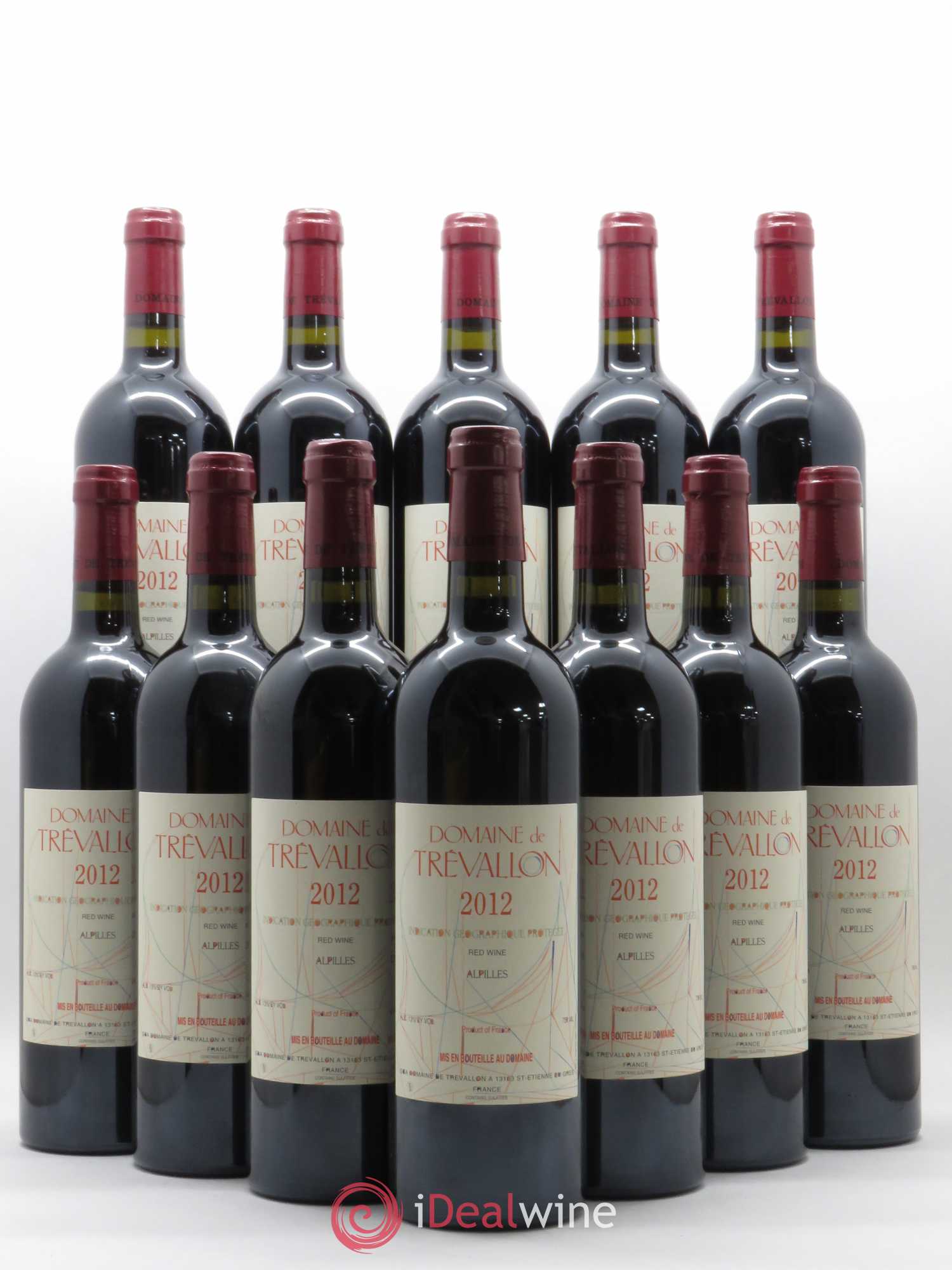 Alpilles Trévallon (Domaine de) Eloi Dürrbach 2012 - Lot de 12 bouteilles - 0