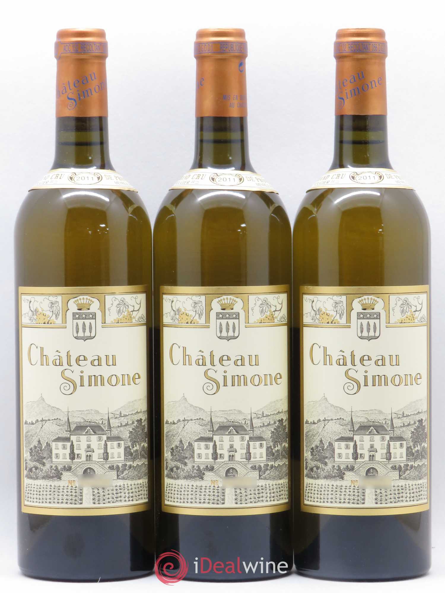 Palette Château Simone Famille Rougier 2011 - Posten von 12 Flaschen - 1