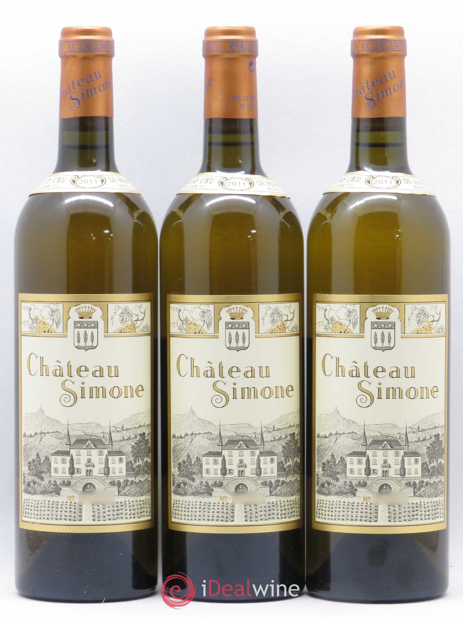 Palette Château Simone Famille Rougier 2011 - Posten von 12 Flaschen - 4